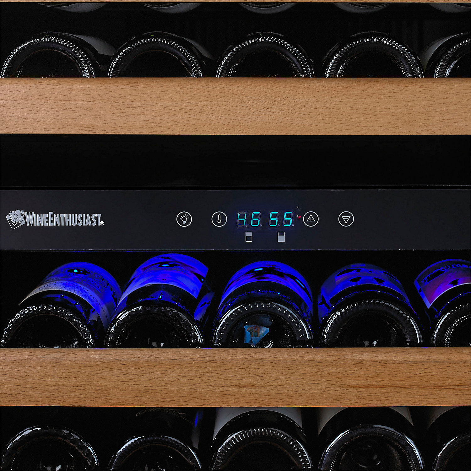 Wine Enthusiast Companies Classic 166 Bottle Dual Zone BuiltIn Wine Refrigerator & Reviews