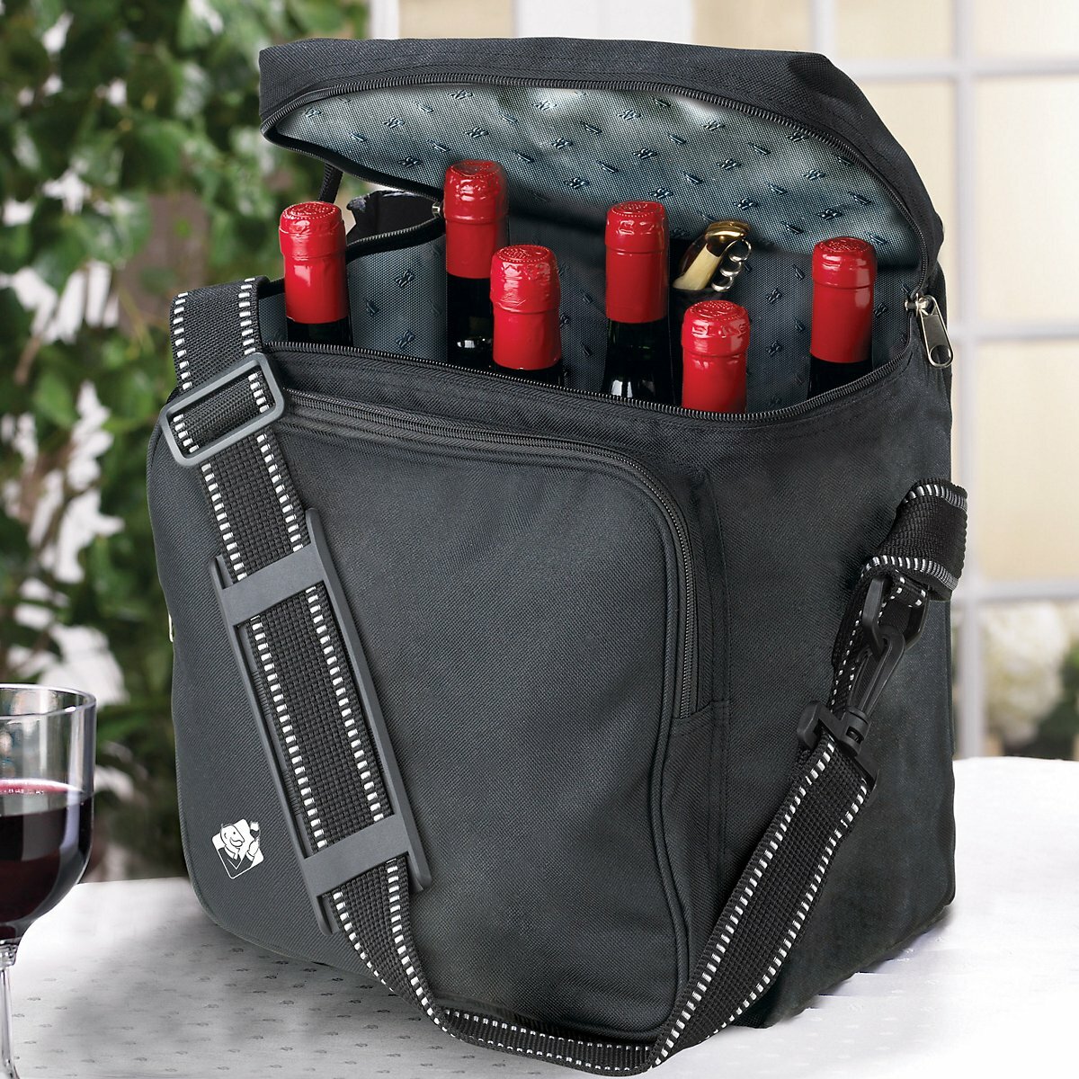 wine enthusiast wine luggage