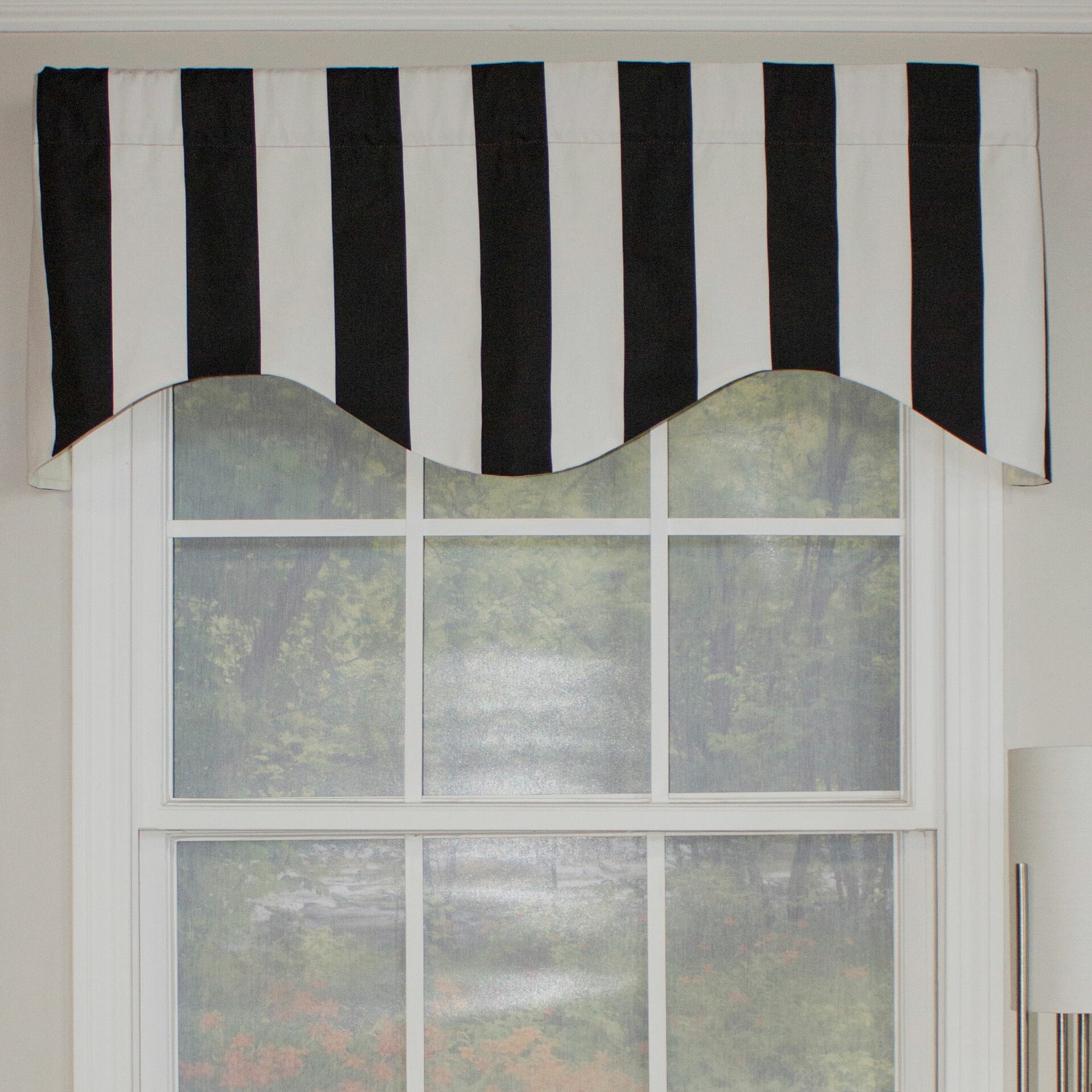 RLF Home Cabana Stripe Cornice 50