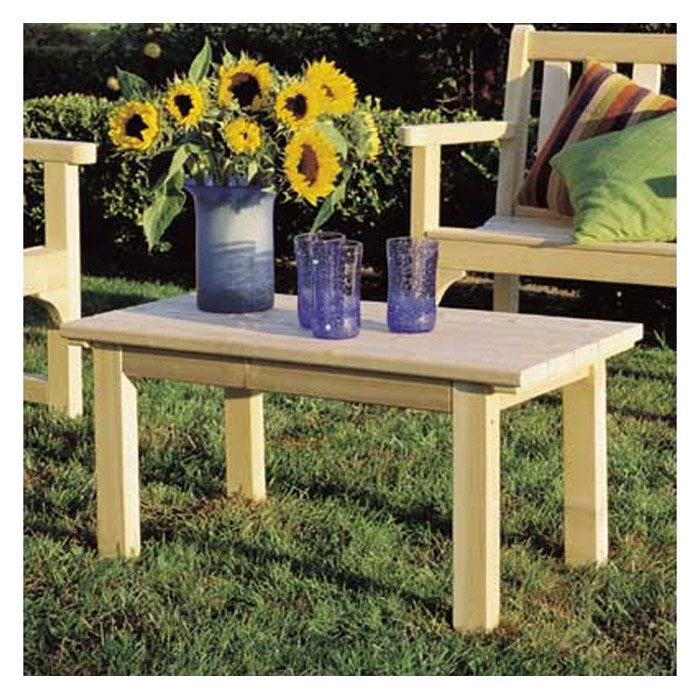 Rustic Cedar Cedar English Garden Table & Reviews Wayfair