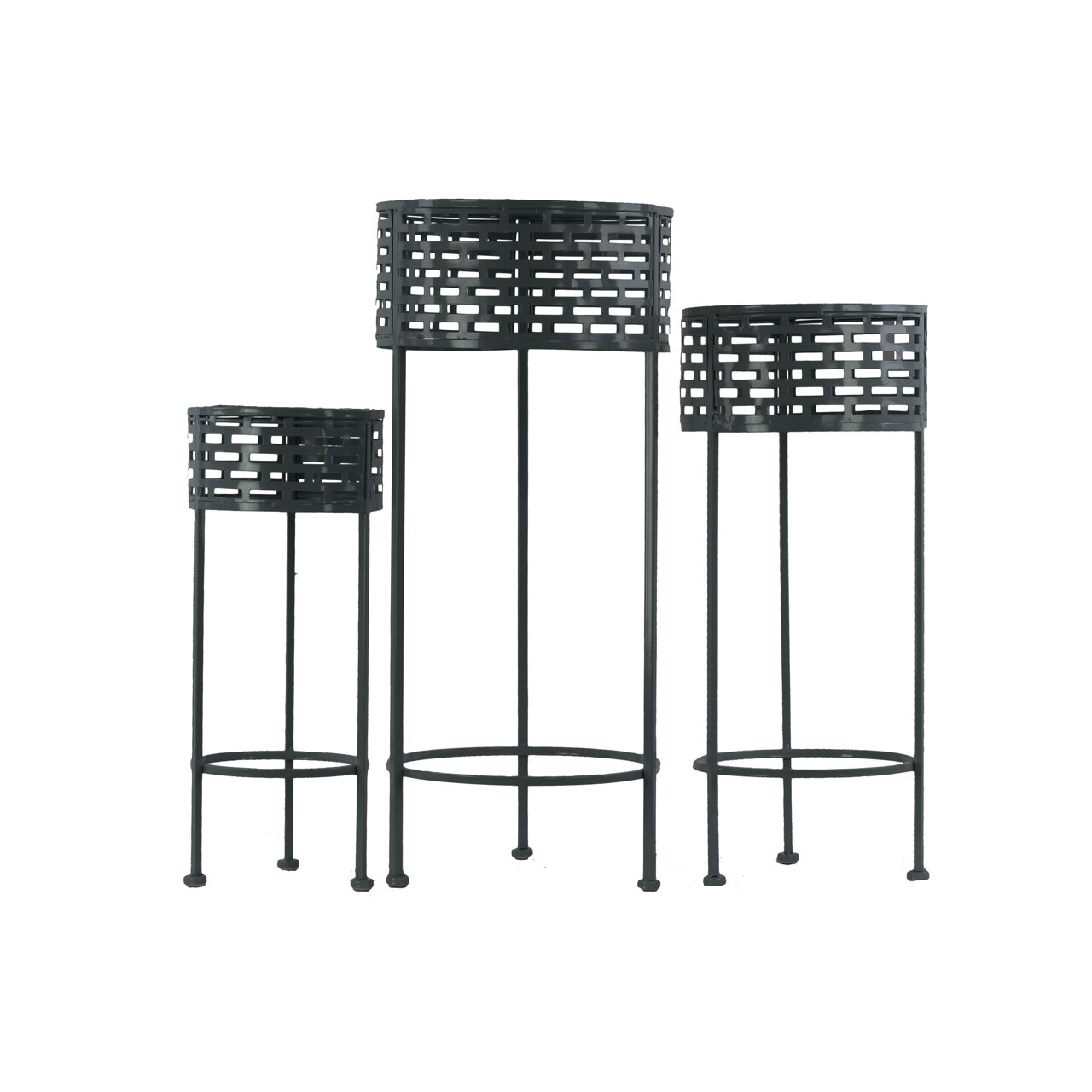 Urban Trends 3 Piece Nesting Plant Stand Set | Wayfair