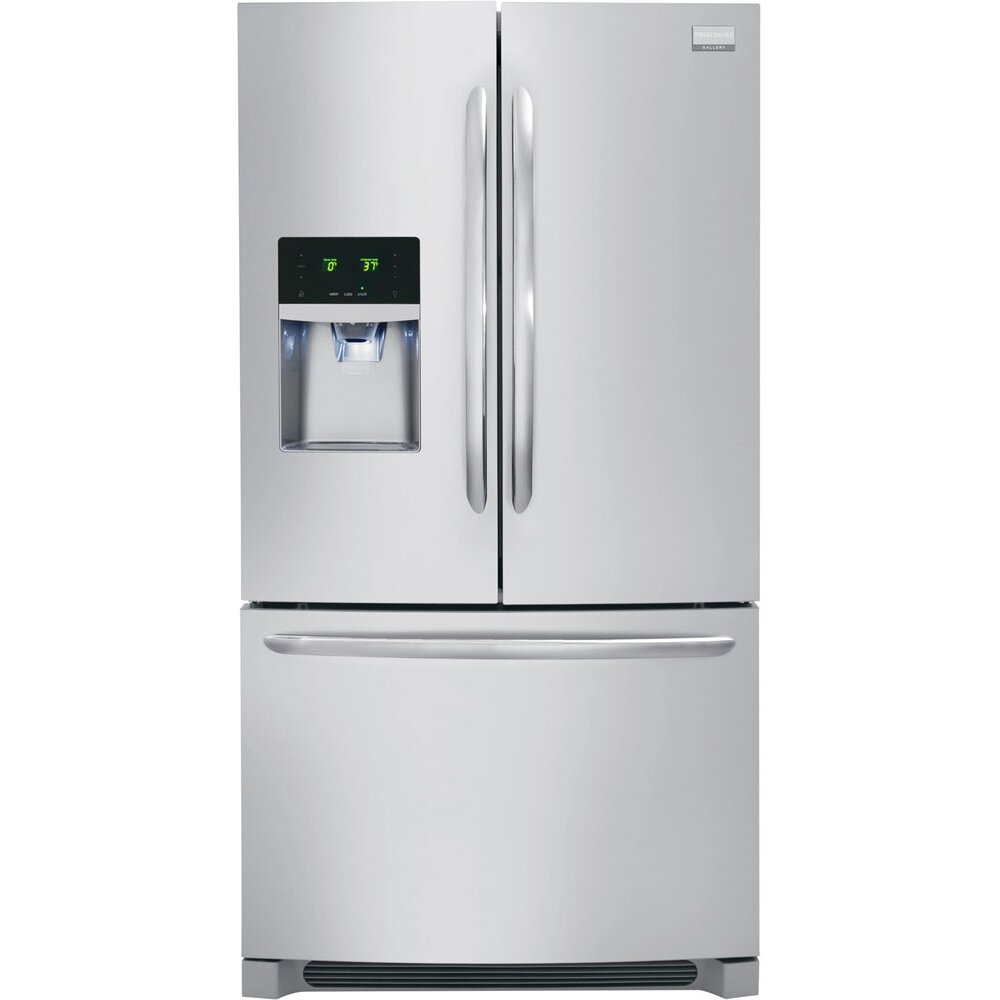 Frigidaire Gallery Series 22 6 Cu Ft French Door Refrigerator Wayfair   Gallery%2BSeries%2BEnergy%2BStar%2BCounter Depth%2BFrench%2BDoor%2BRefrigerator%2B%252F%2BFreezer%2Bwith%2BExternal%2BWater%2B%252F%2BIce%2BDispenser 