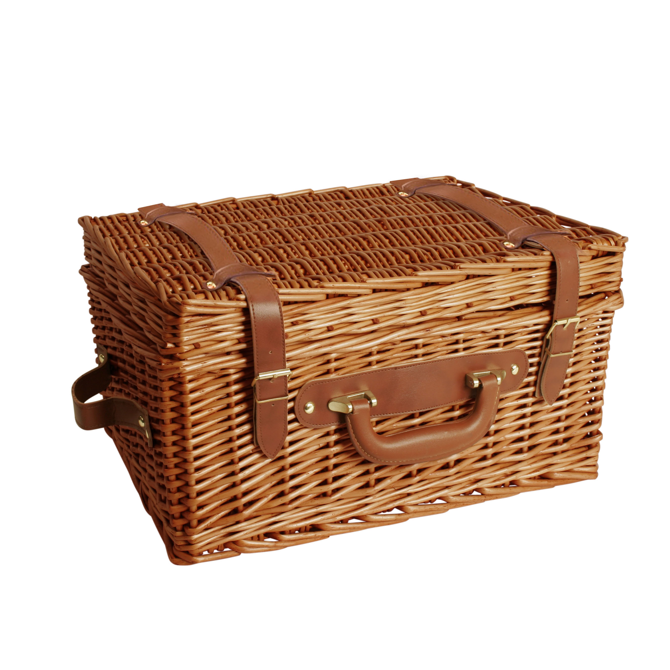 WaldImports Willow Picnic Basket & Reviews Wayfair