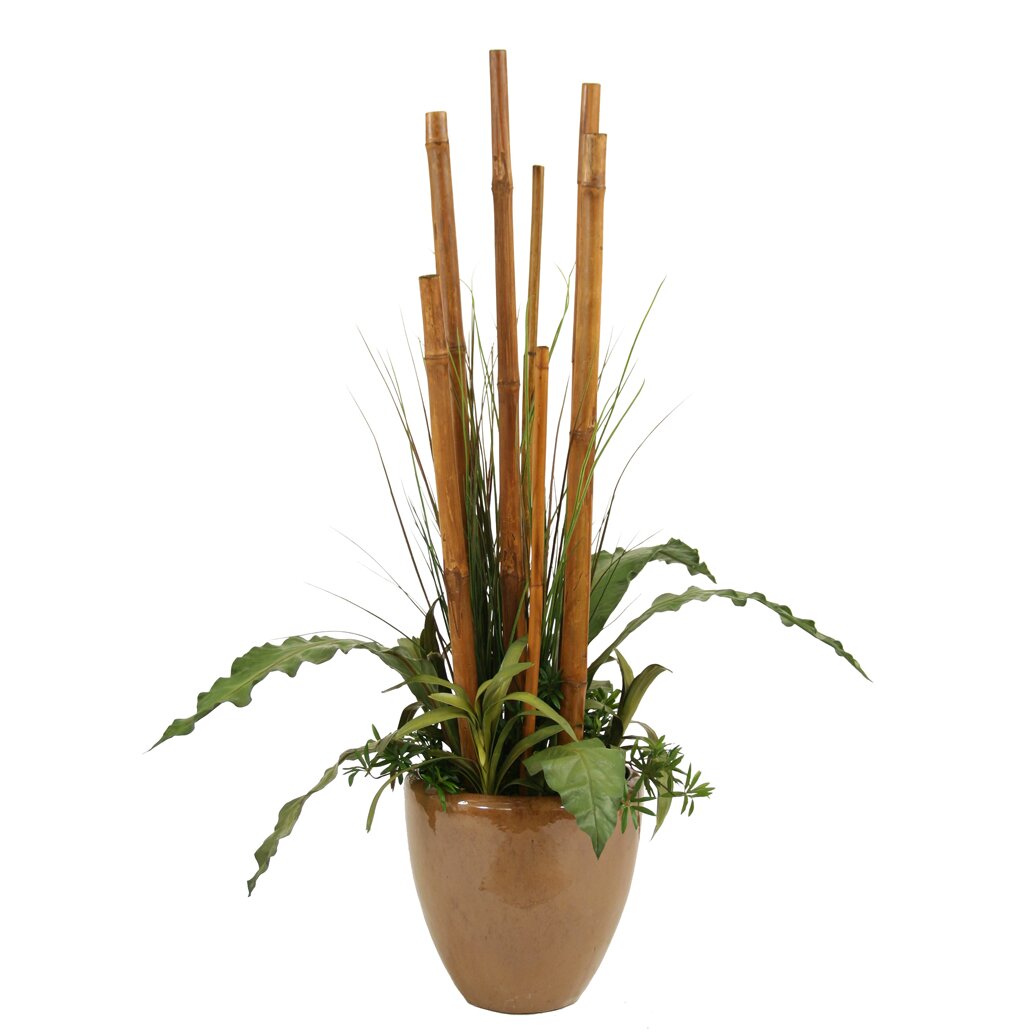 distinctive-designs-tropical-foliage-with-bamboo-poles-floor-plant-in-planter-wayfair