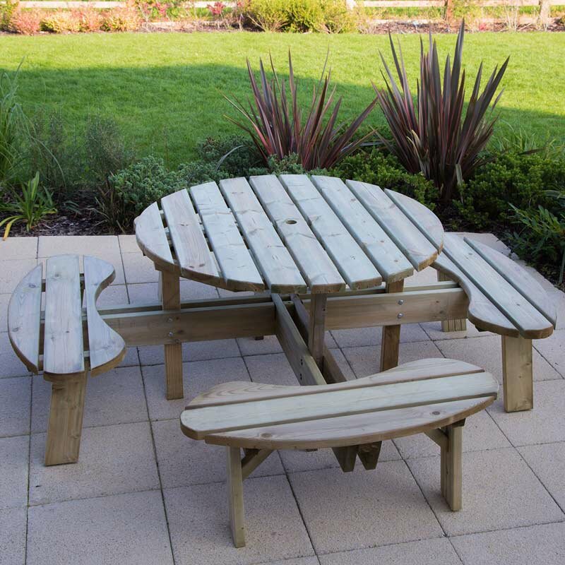 BrackenStyle Aberdeen Picnic Table  Wayfair UK