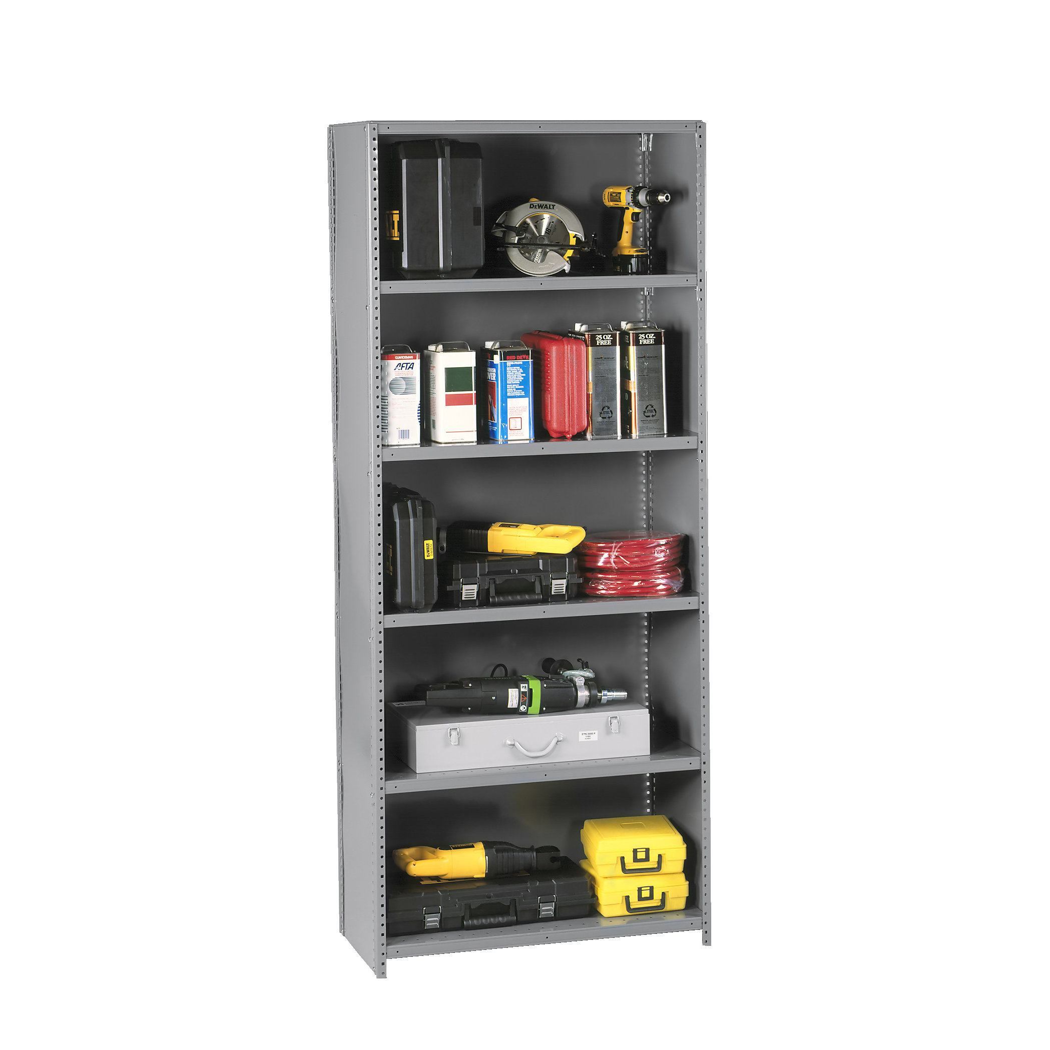 Tennsco Q Line Closed 7 Shelf Shelving Unit Starter Wayfair