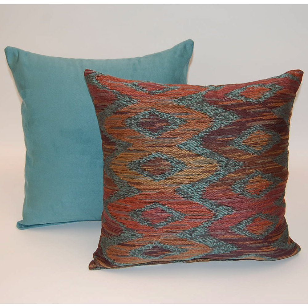 Dakotah Pillow 2 Piece Aurora Knife Edge Throw Pillow Set & Reviews