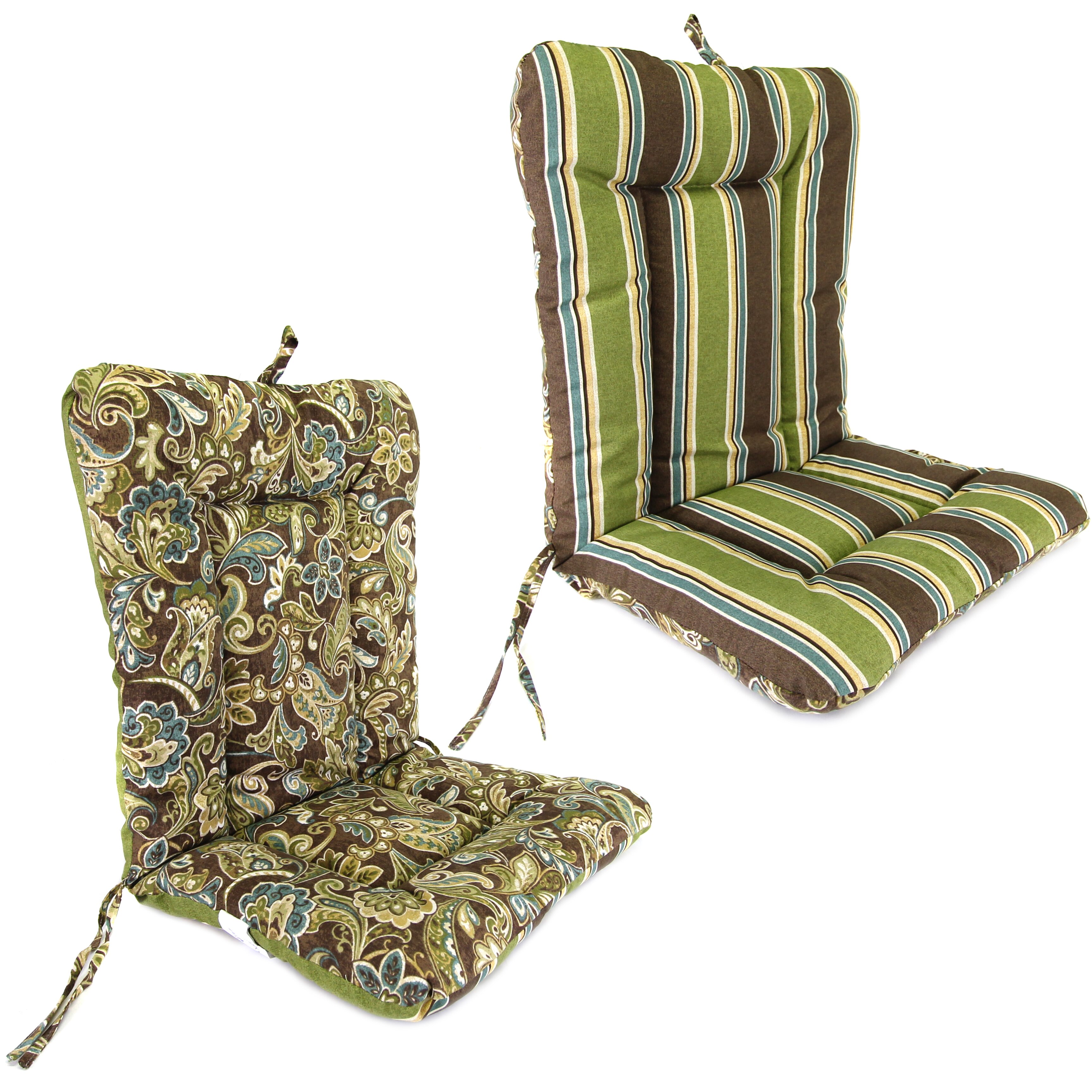 Jordan Manufacturing Wrought Iron Outdoor Dining Chair Cushion
