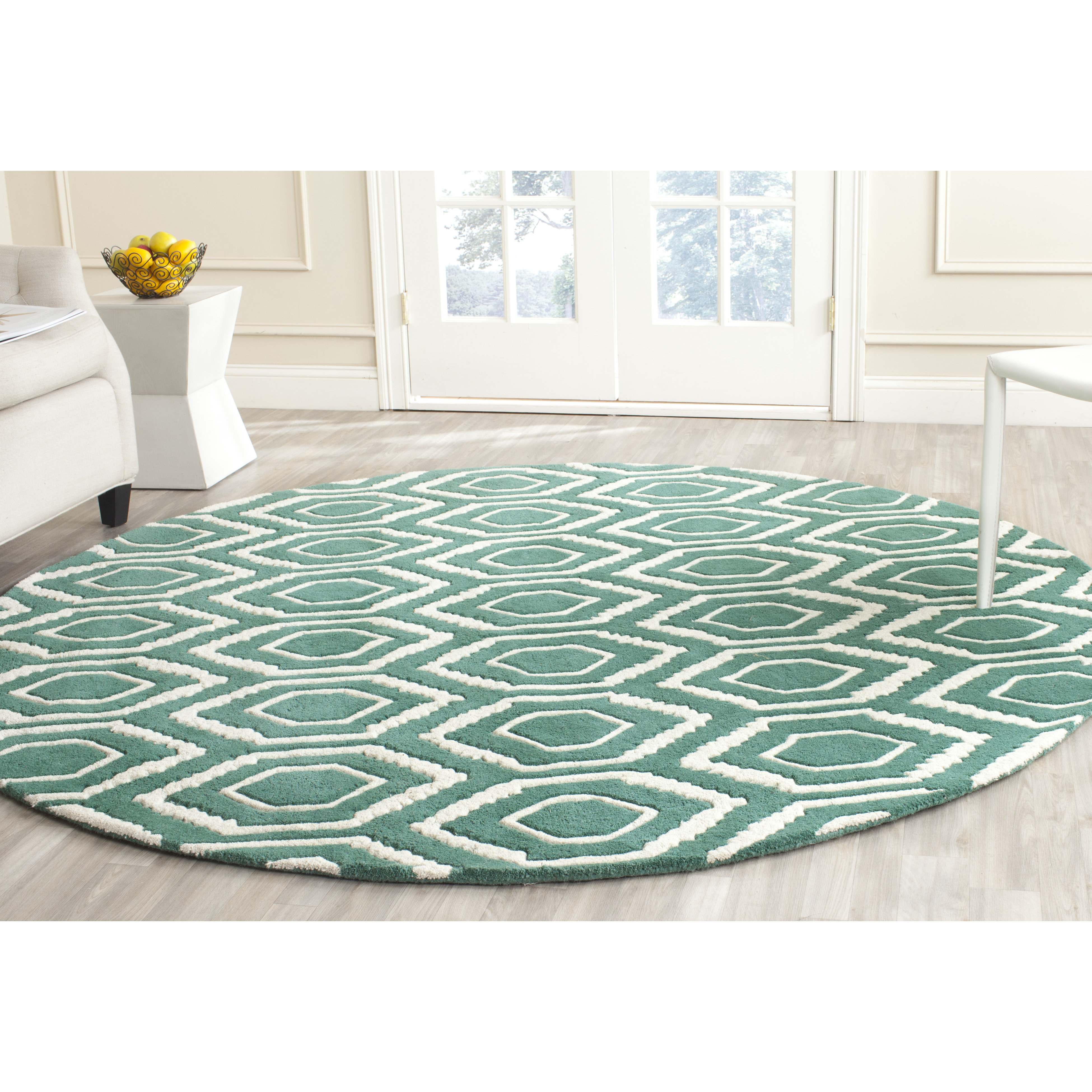 Safavieh Sydney HandTufted Green Area Rug & Reviews Wayfair UK