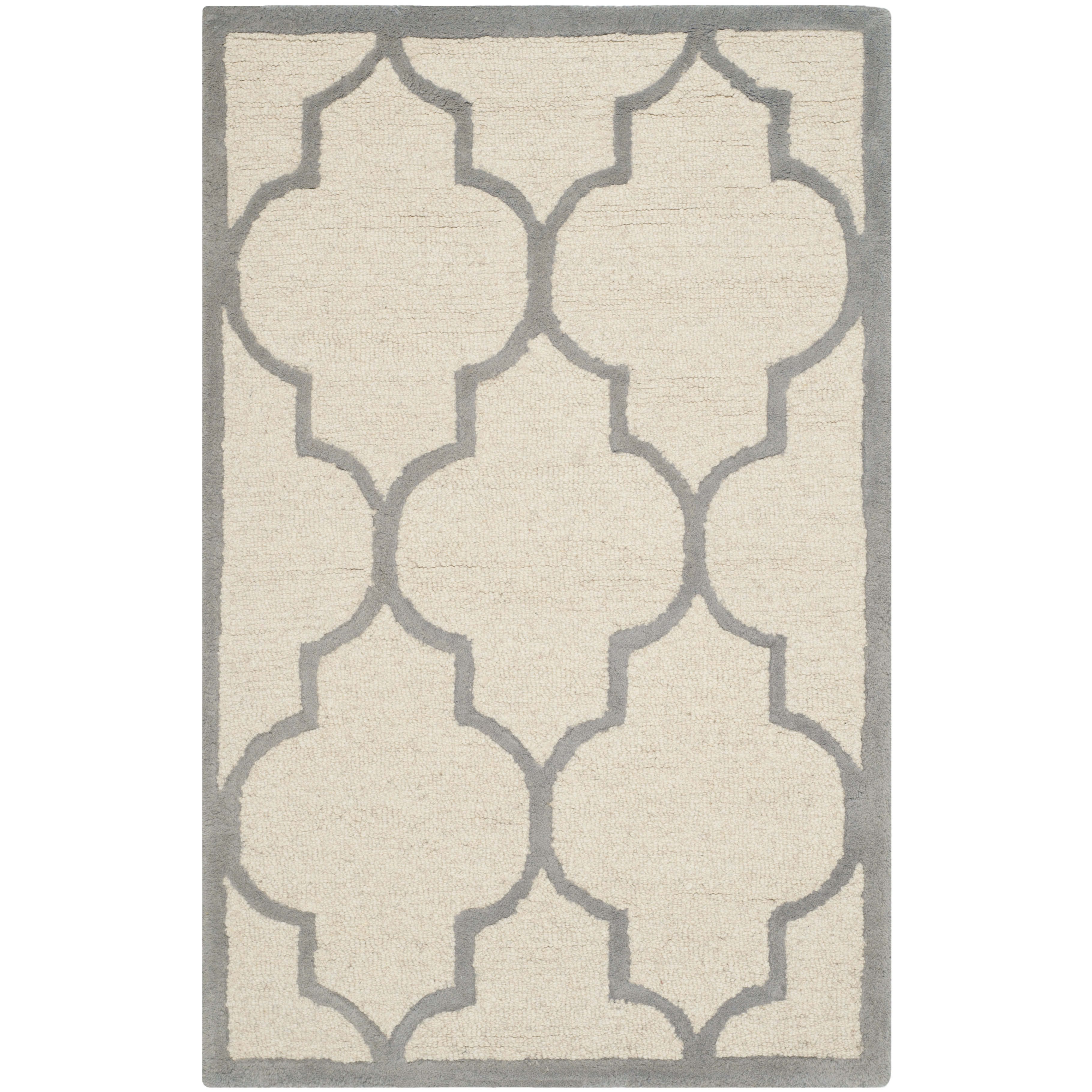 Safavieh Dalton HandTufted Ivory/Silver Area Rug & Reviews Wayfair UK