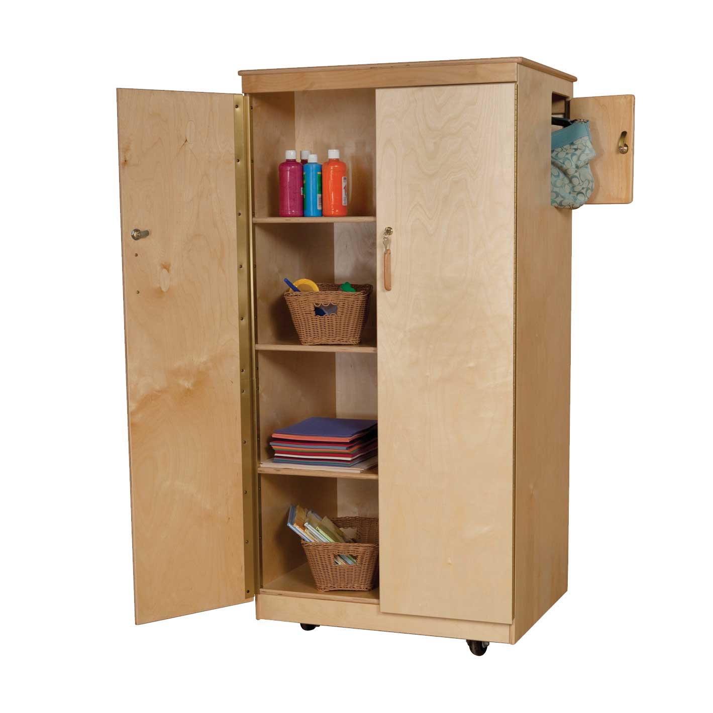 Wood Designs Teacher's Locking Cabinet & Reviews | Wayfair