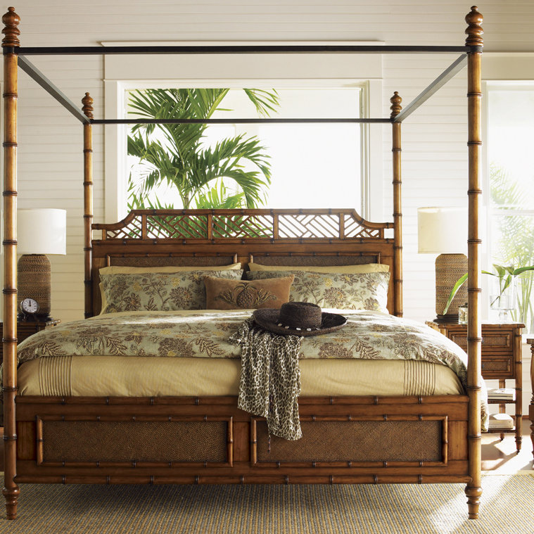 Tommy Bahama Home Island Estates Canopy Bed & Reviews Wayfair