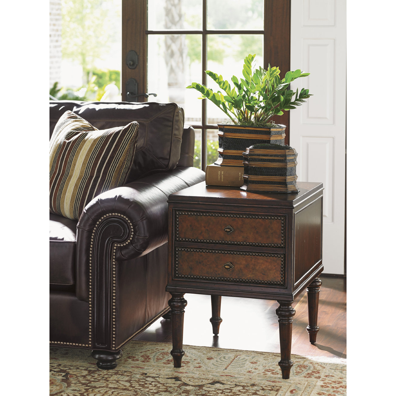Tommy Bahama Home Kilimanjaro Tunis End Table Wayfair