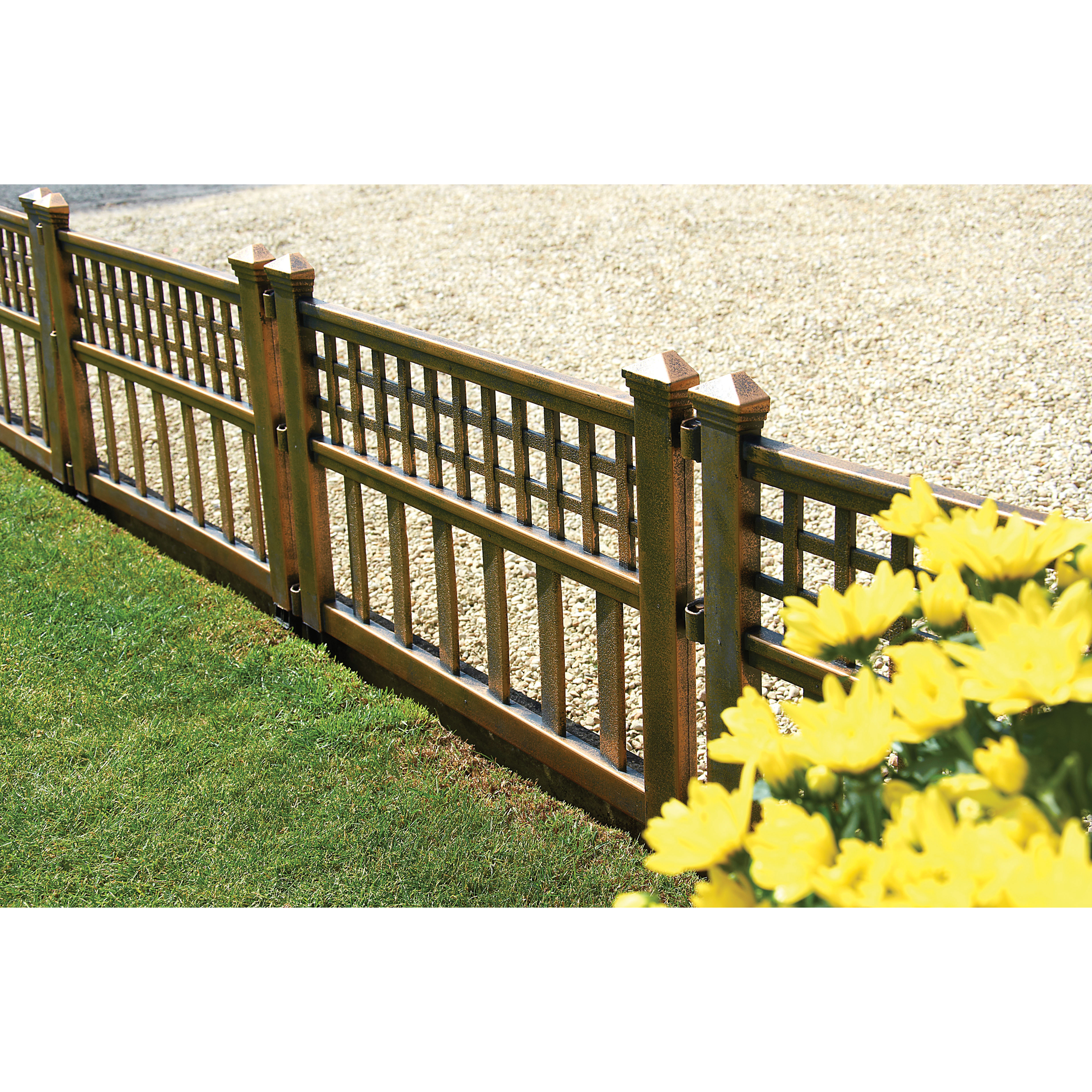 Gablemere Plastic Fence Panel & Reviews Wayfair UK
