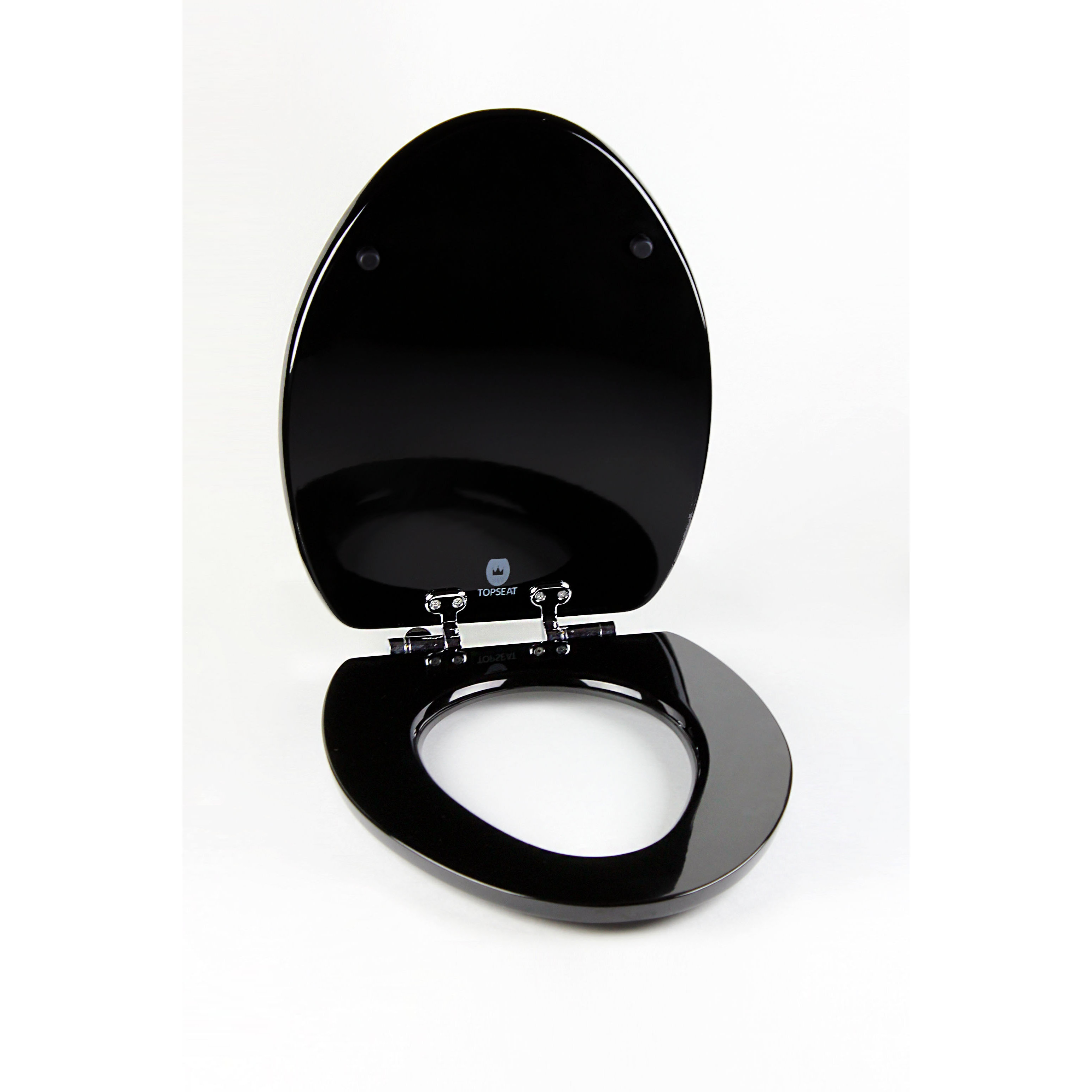 Topseat 3D Chrome VIP Lounge Slow Close Elongated Toilet Seat & Reviews