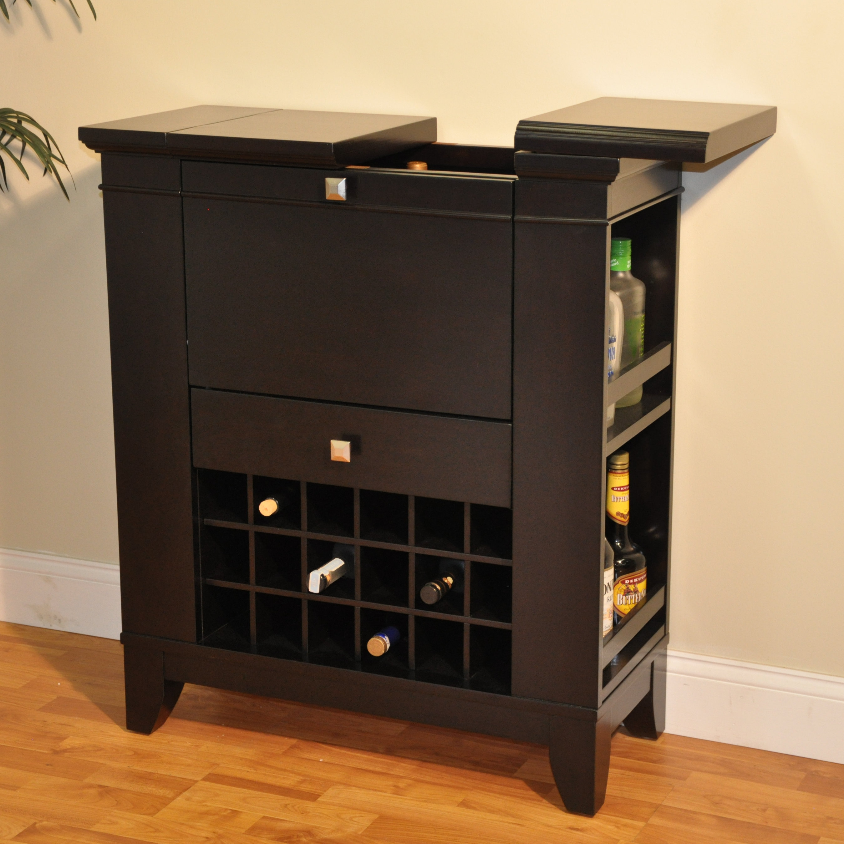 ECI Furniture Gianna Spirit Bar with Wine Storage & Reviews | Wayfair