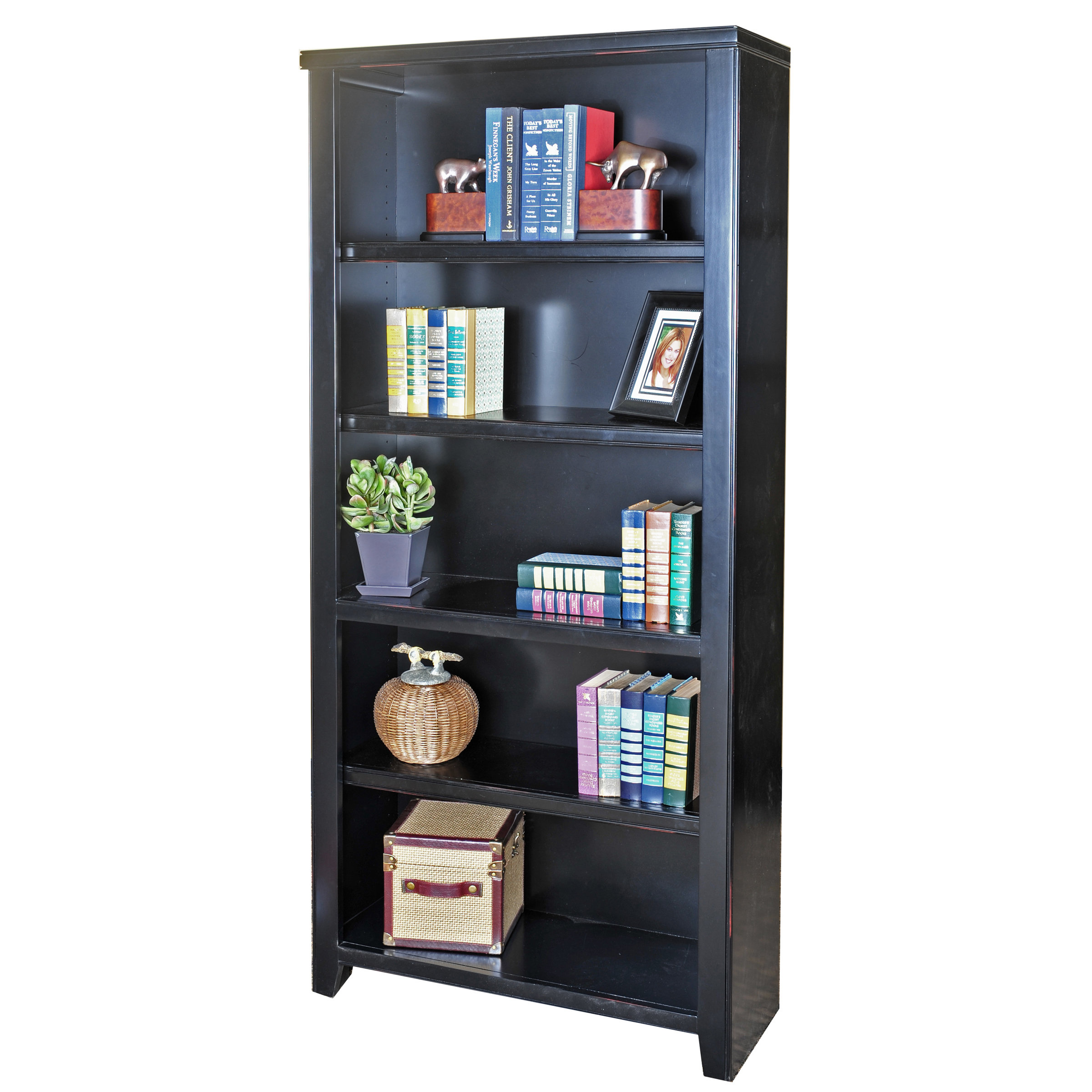 kathy ireland Home by Martin Furniture Tribeca Loft Standard Bookcase