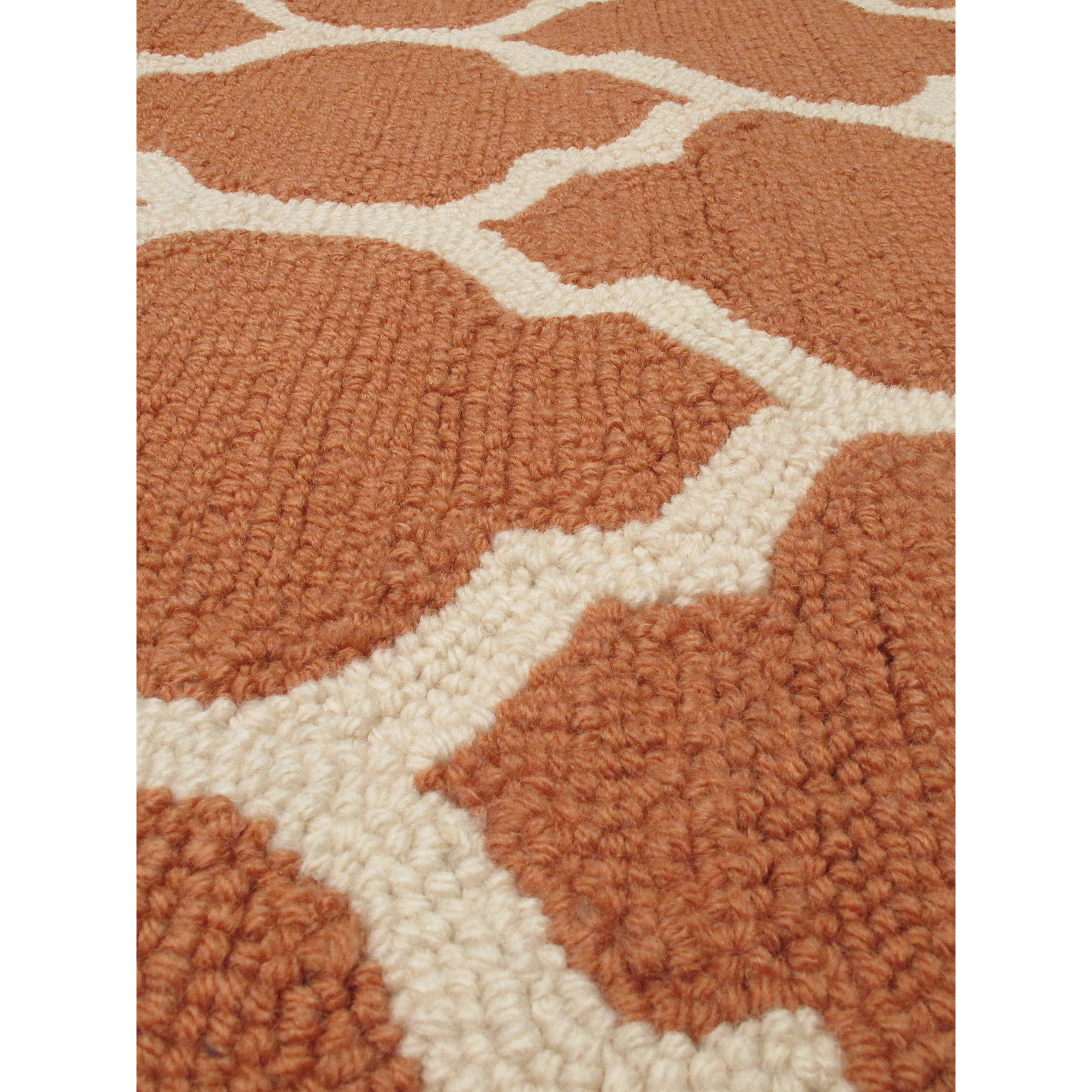 ECARPETGALLERY Exeter Dark Orange Floral Area Rug Wayfair