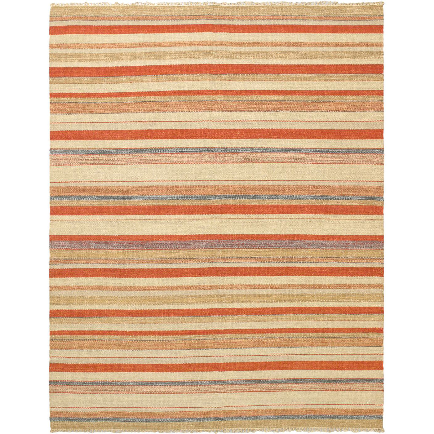 ECARPETGALLERY Kaleidoscope Orange Striped Outdoor Area Rug Wayfair
