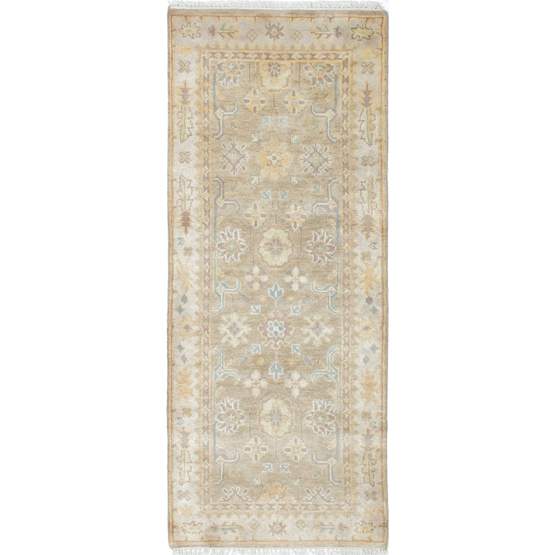 ECARPETGALLERY Royal Ushak HandKnotted Cream/Ivory Area Rug Wayfair