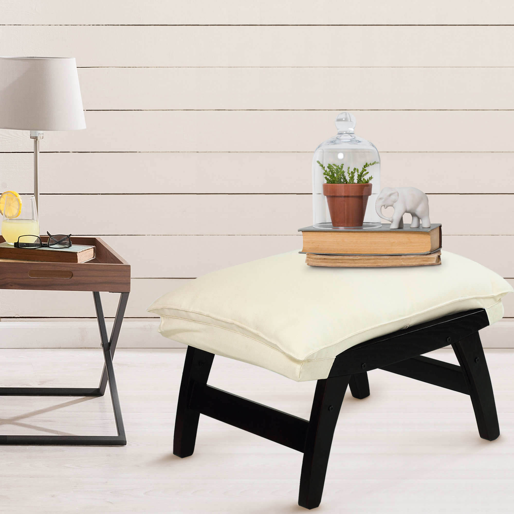 Casual Home Casual Folding Ottoman & Reviews Wayfair