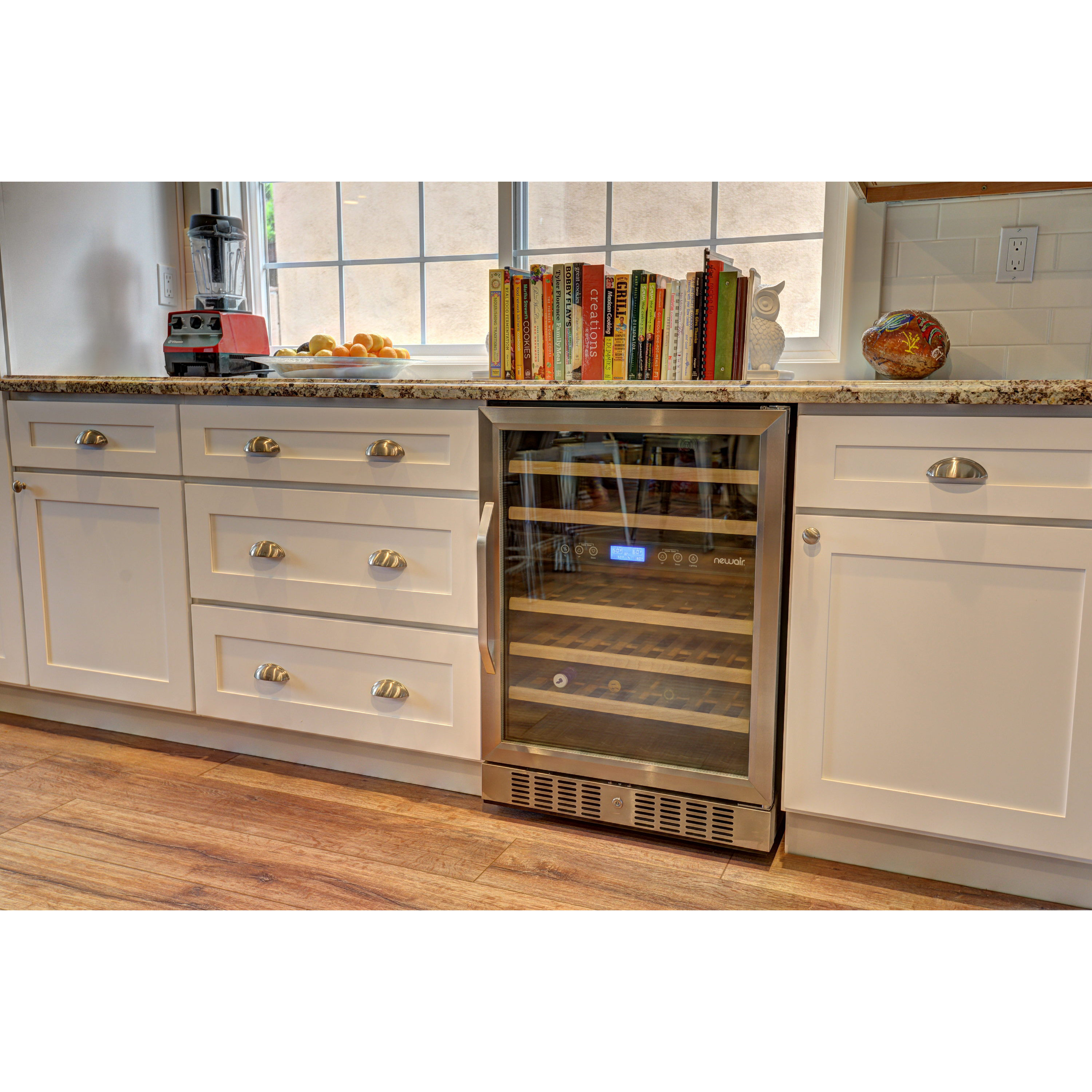 NewAir 46 Bottle Dual Zone BuiltIn Wine Refrigerator & Reviews Wayfair