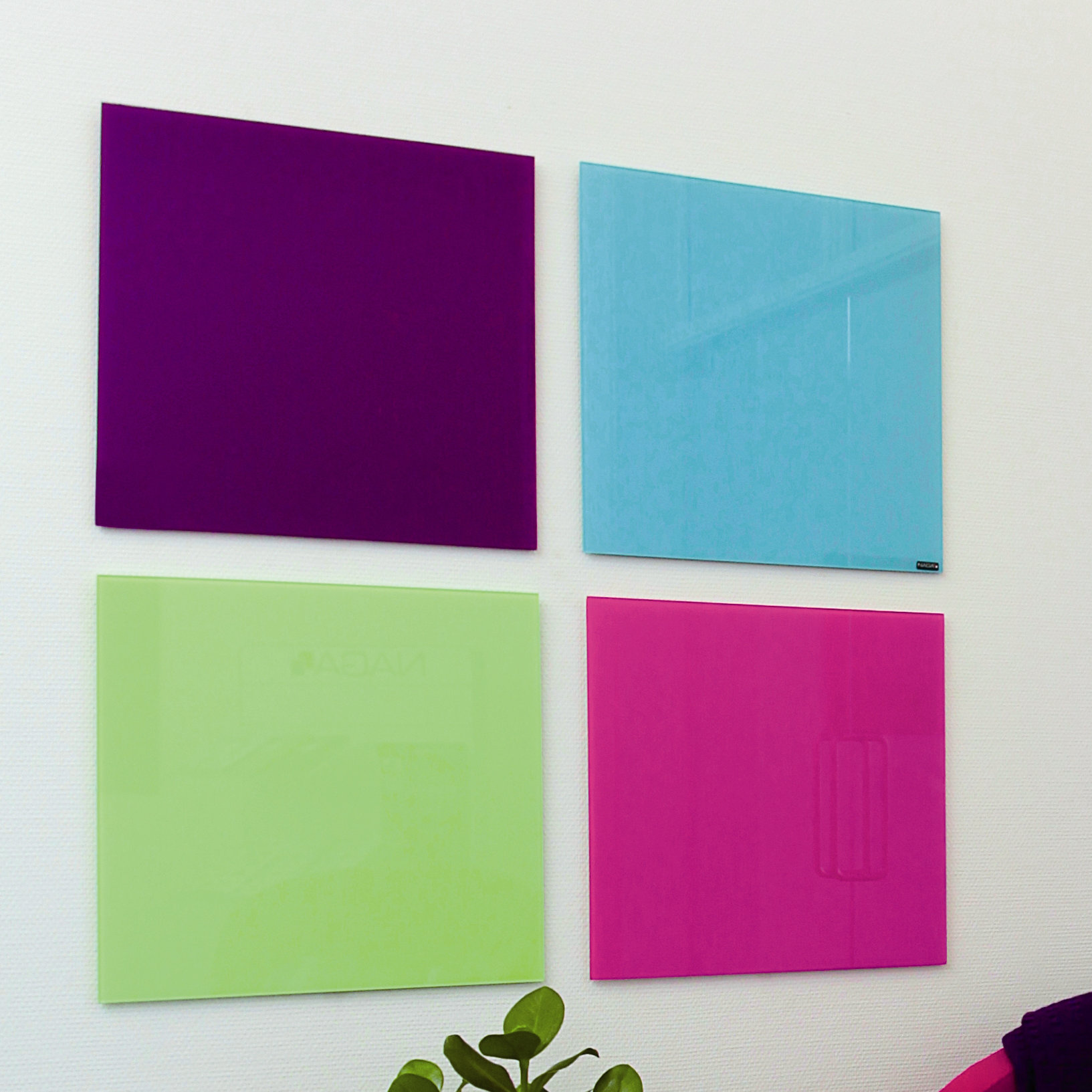 Naga Glass Board, 45cm H x 45cm W & Reviews Wayfair UK