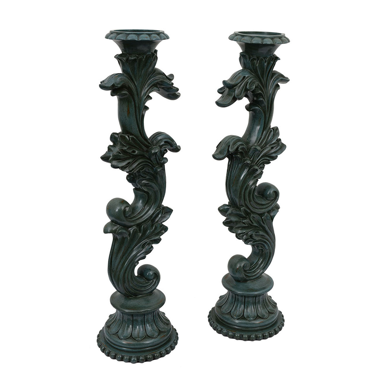 Decor Therapy Resin Candlestick & Reviews Wayfair