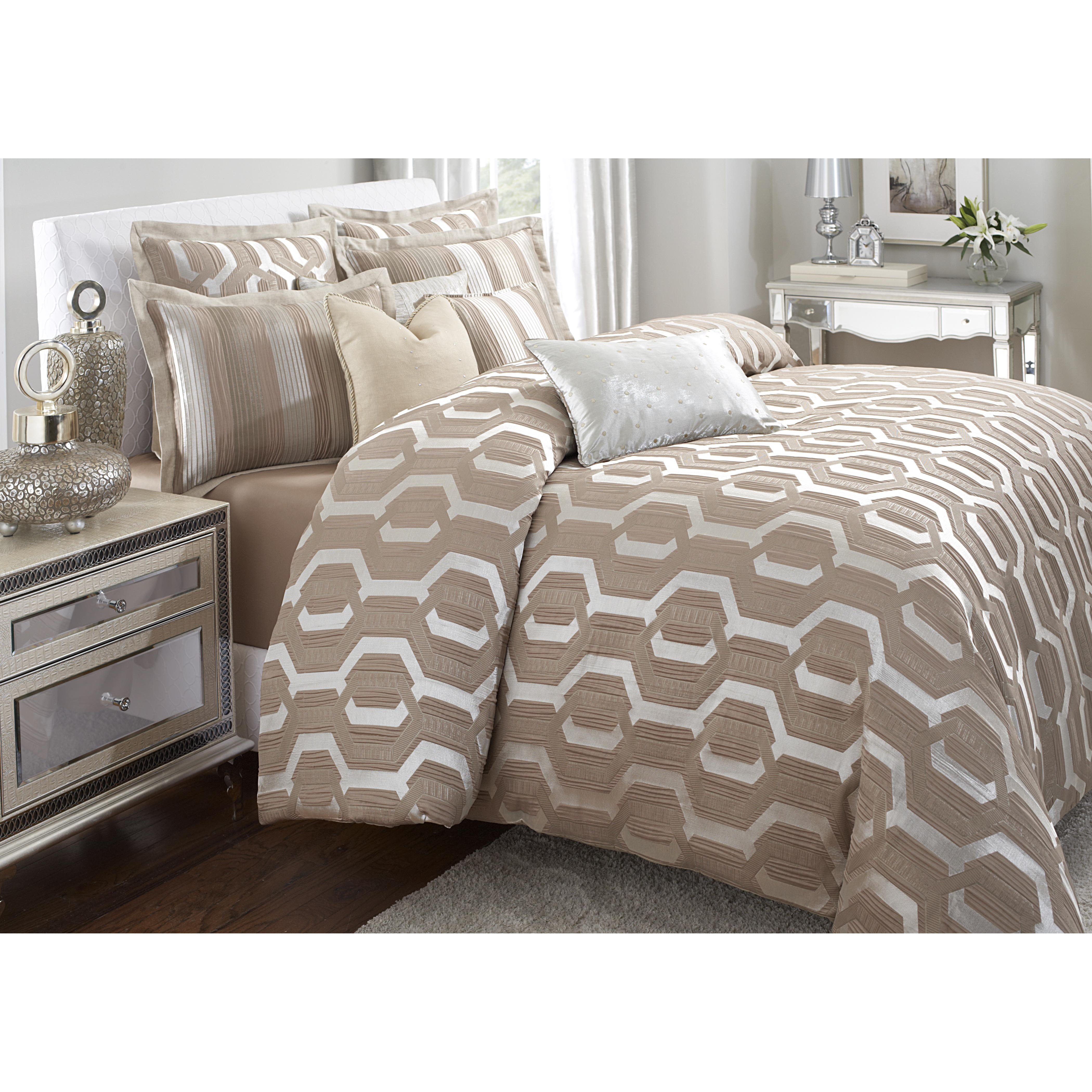 Michael Amini Como Reversible Comforter Set | Wayfair