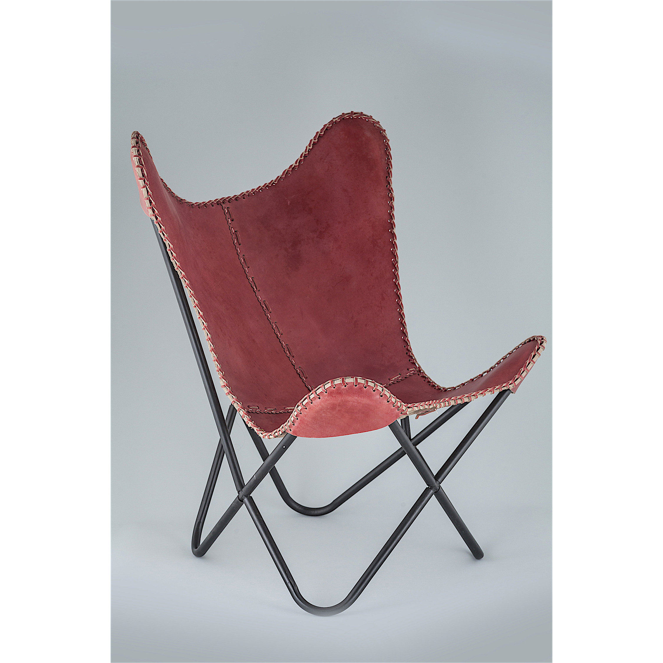 Fashion N You Leather Butterfly Chair Wayfair