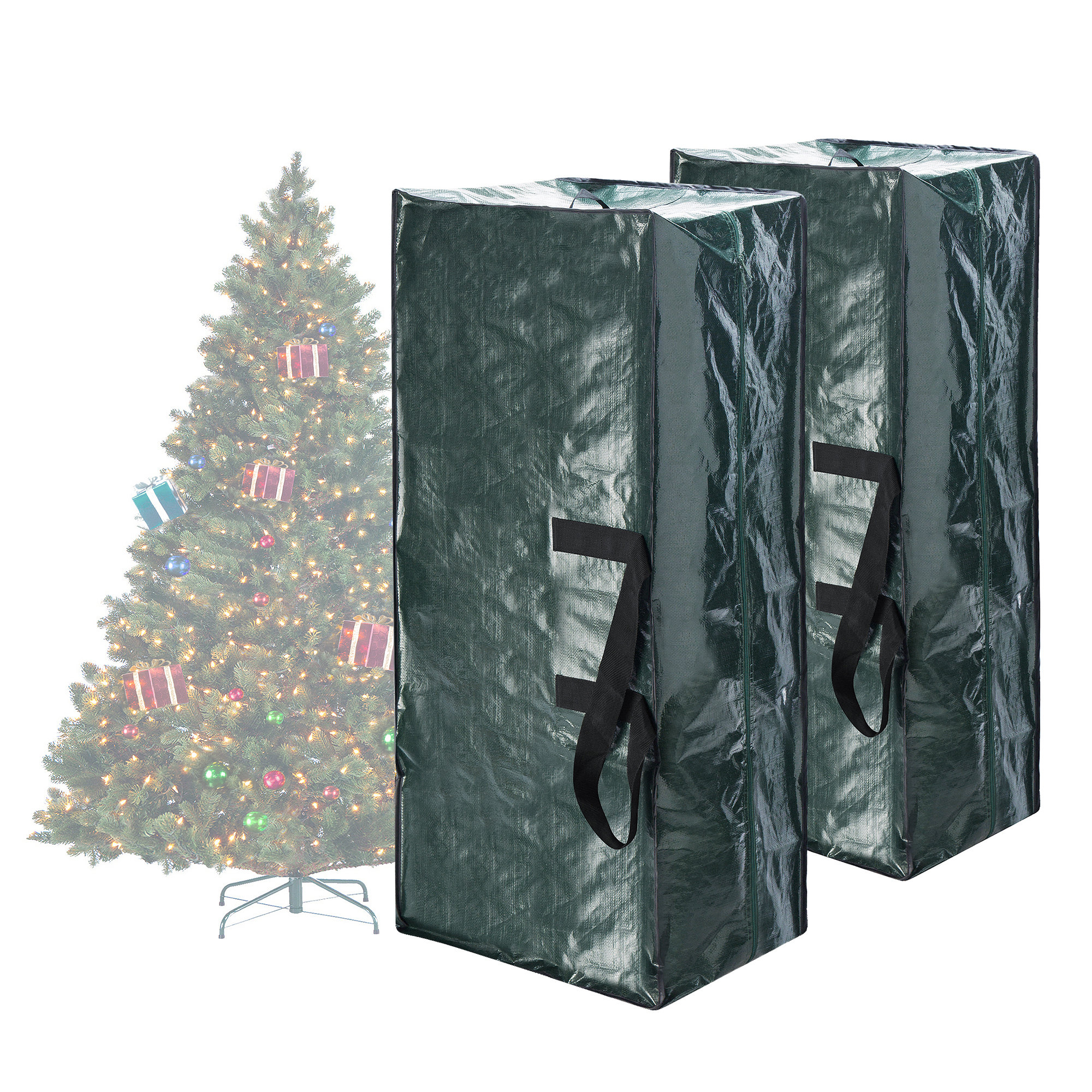 Christmas Tree Storage Bag With Handles & Zipper - Fits ...