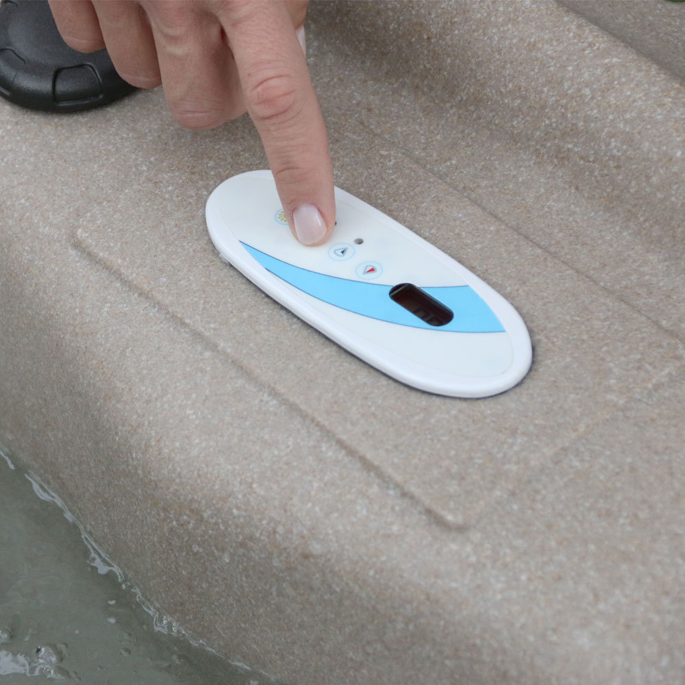 AquaRest Spas 2Person 14Jet PlugNPlay Spa with LED Waterfall