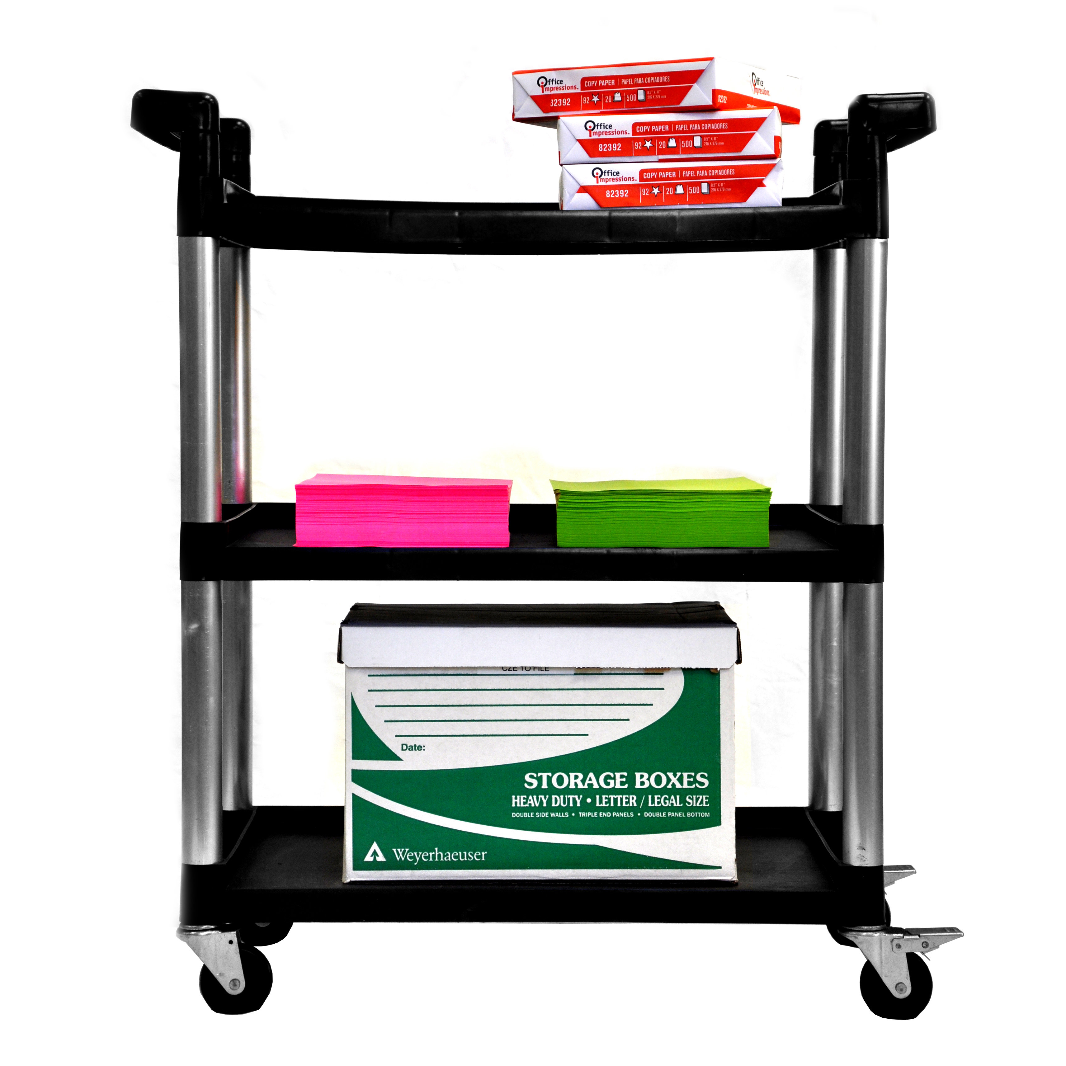 Trinity 3 Tier Utility Cart & Reviews Wayfair