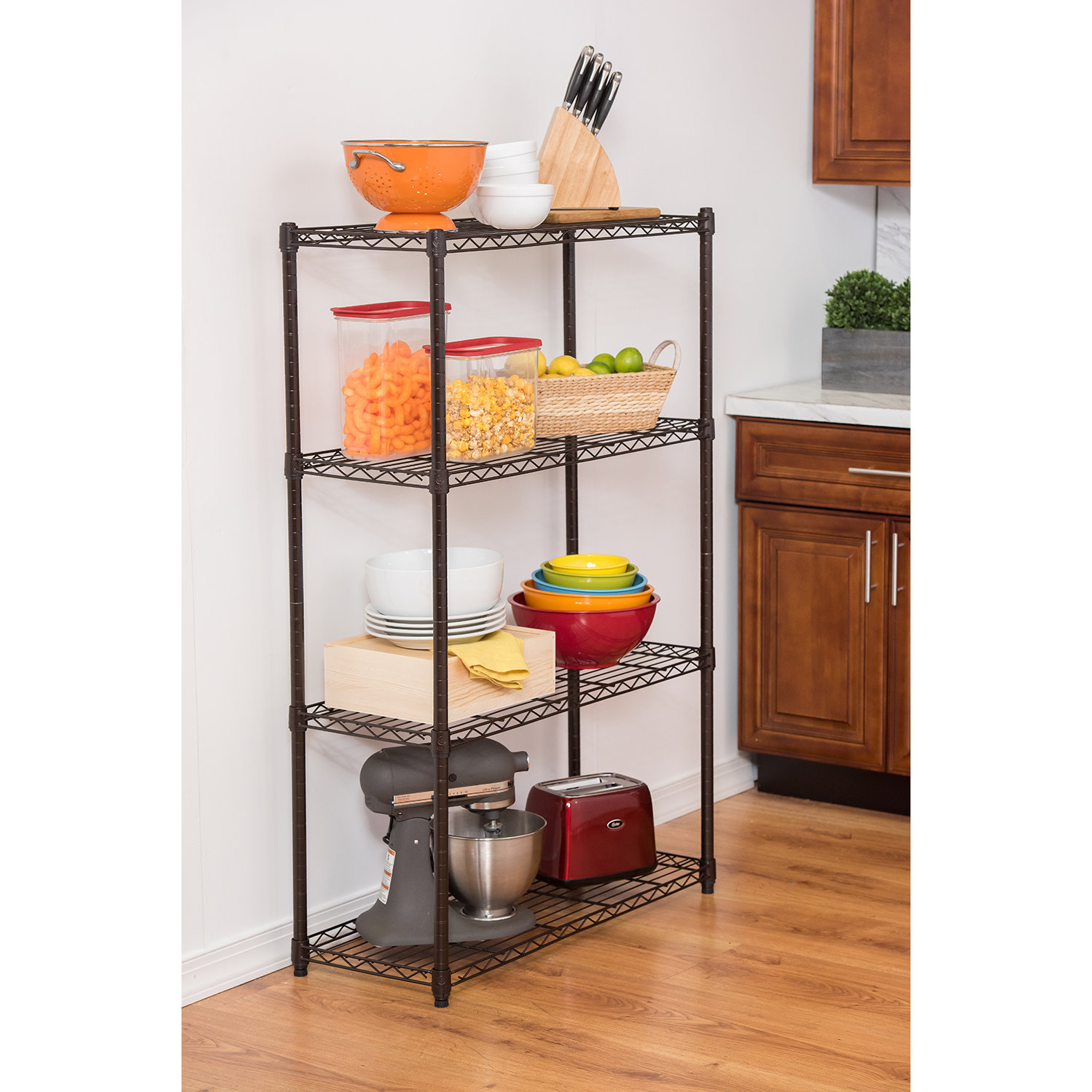 Trinity EcoStorage NSF 77" H 4 Shelf Shelving Unit Starter & Reviews Wayfair
