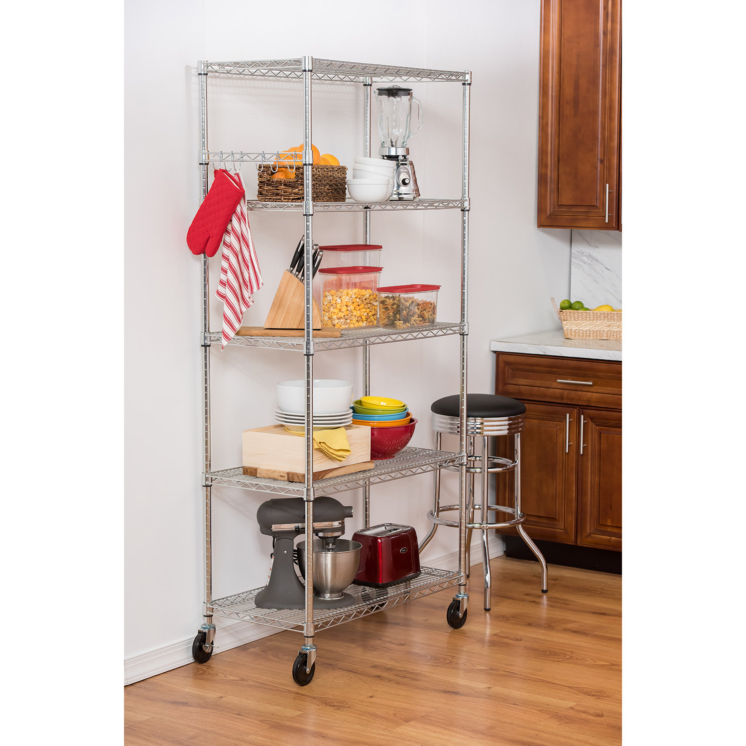 Trinity EcoStorage NSF 77" H 4 Shelf Shelving Unit Starter & Reviews