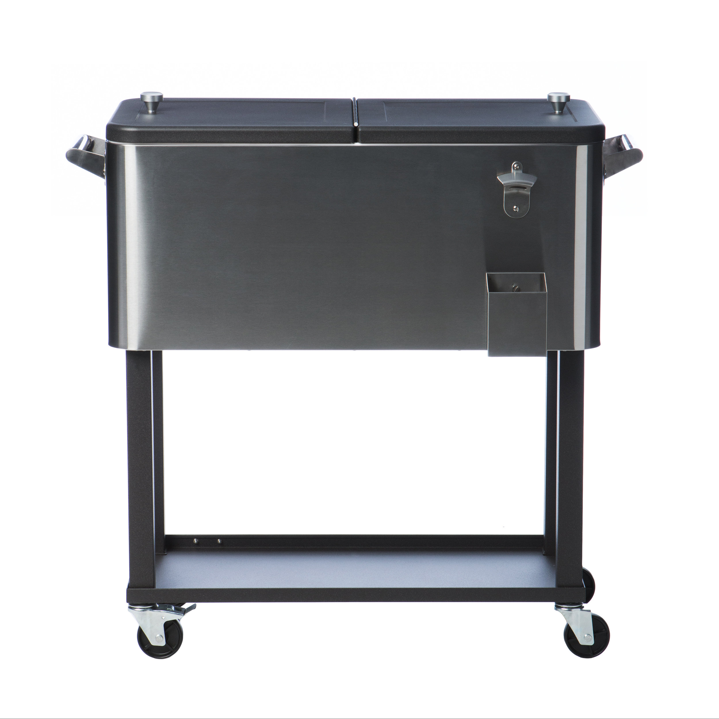 Trinity Stainless Steel Cooler with Casters & Reviews Wayfair