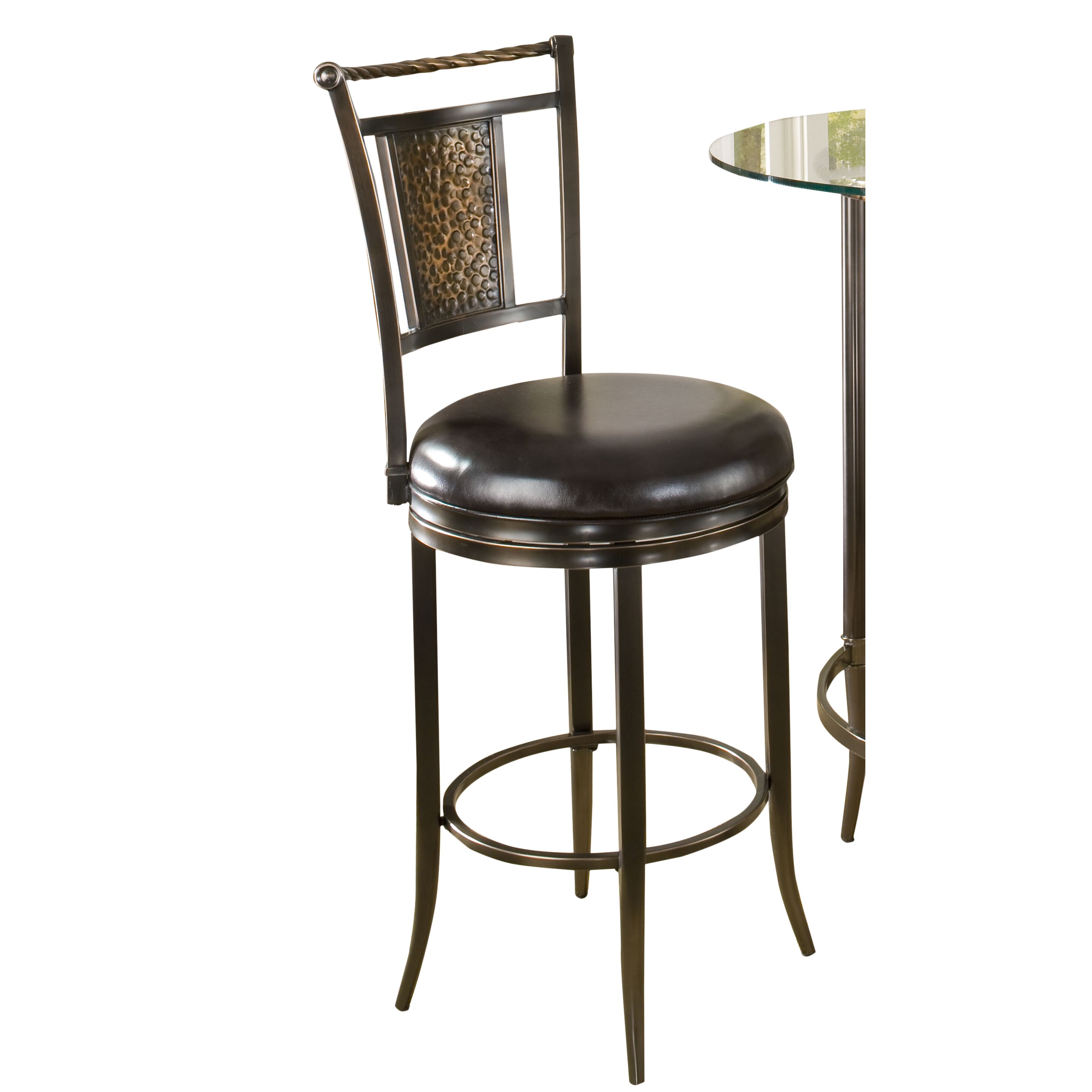 Hillsdale Parkside 30" Swivel Bar Stool & Reviews | Wayfair