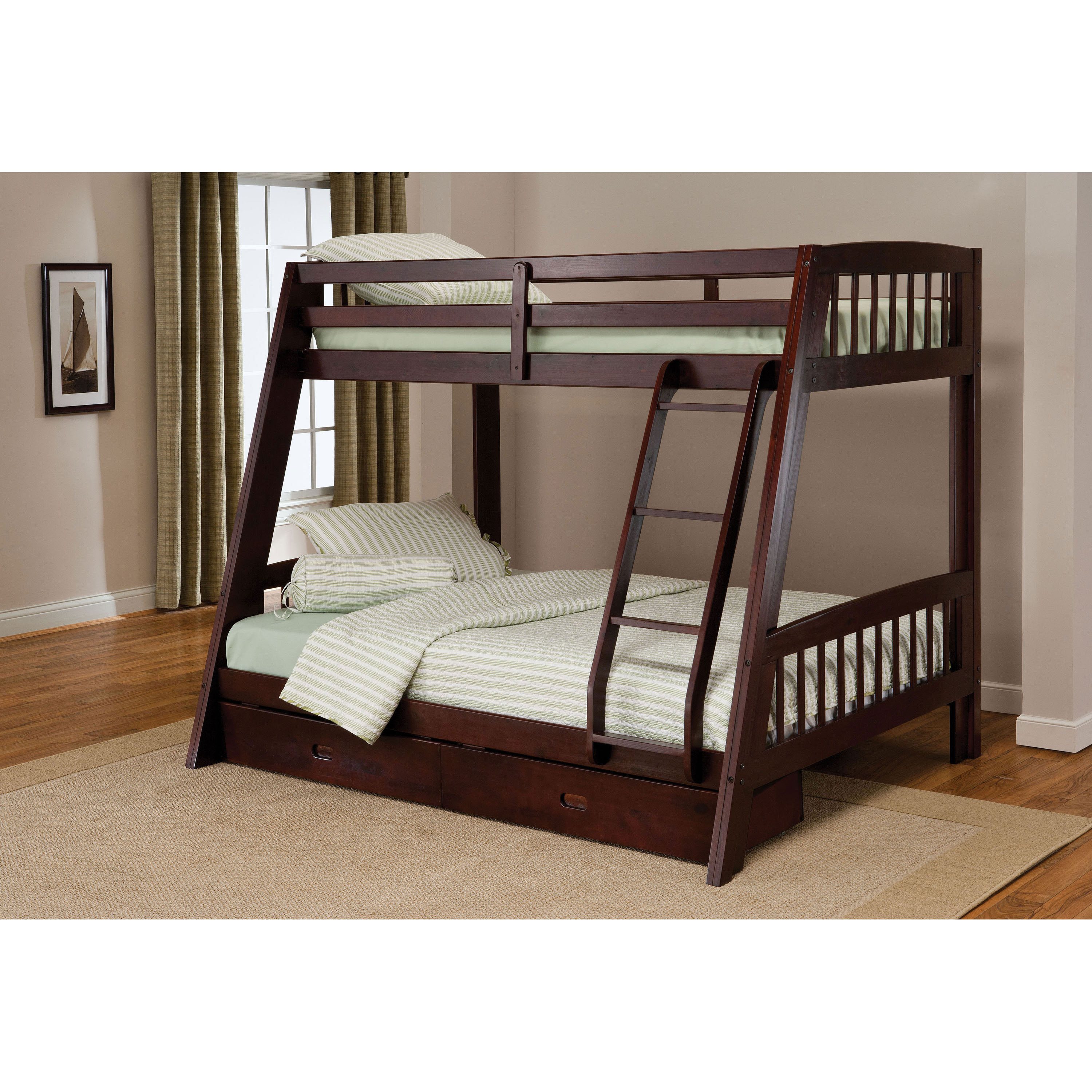 Rockdale Twin Over Full Bunk Bed With Storage By Hillsdale Rockdale Twin Over Full Bunk Bed With Storage By Hillsdale