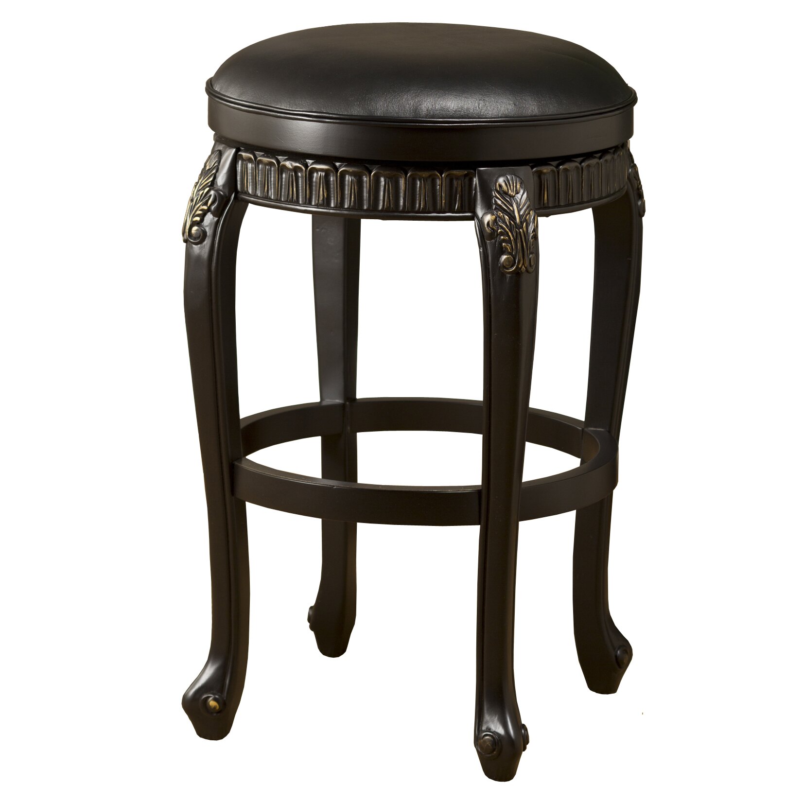 Hillsdale Fleur De Lis 24" Swivel Bar Stool with Cushion Wayfair