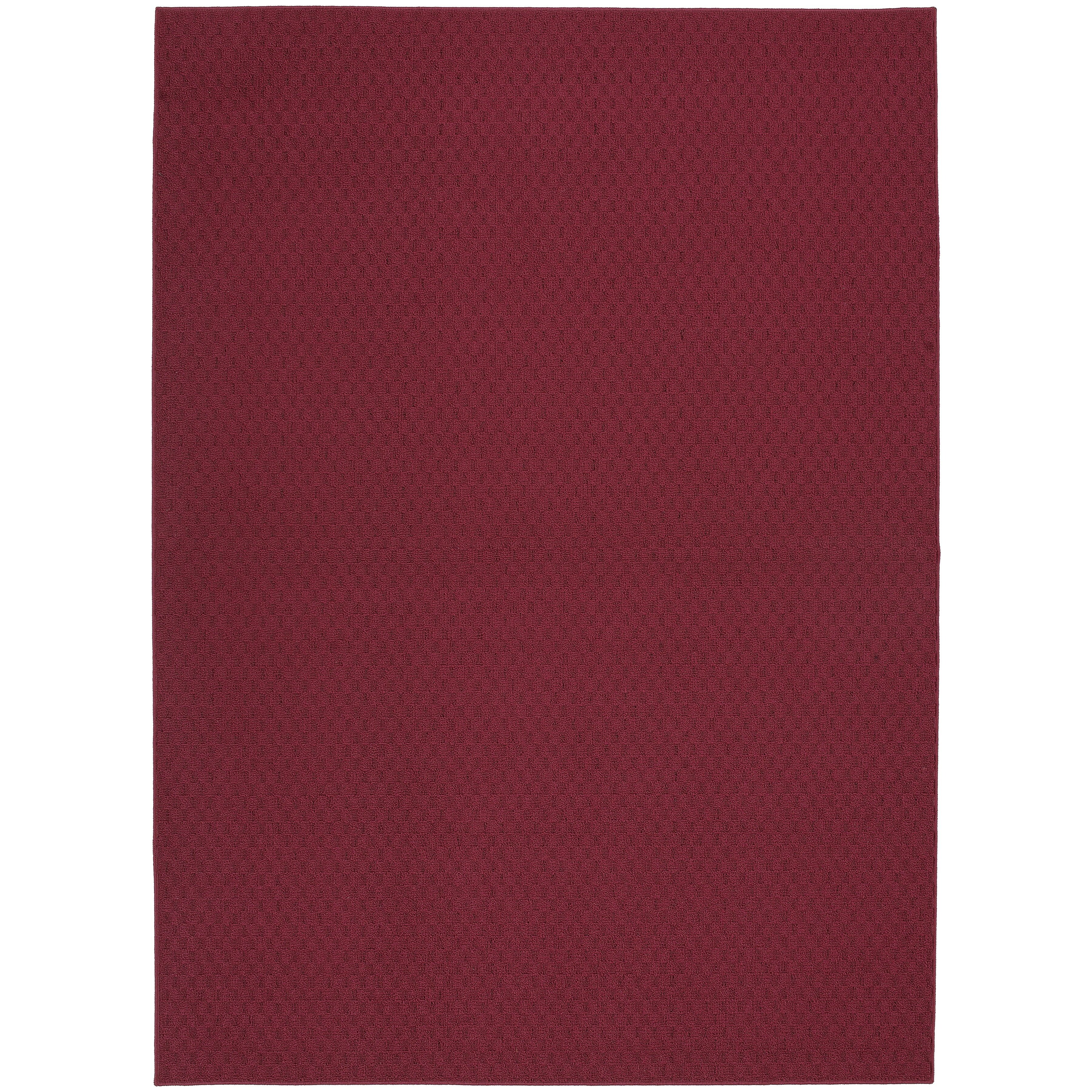 Garland Rug Chili Red Town Square Area Rug & Reviews | Wayfair