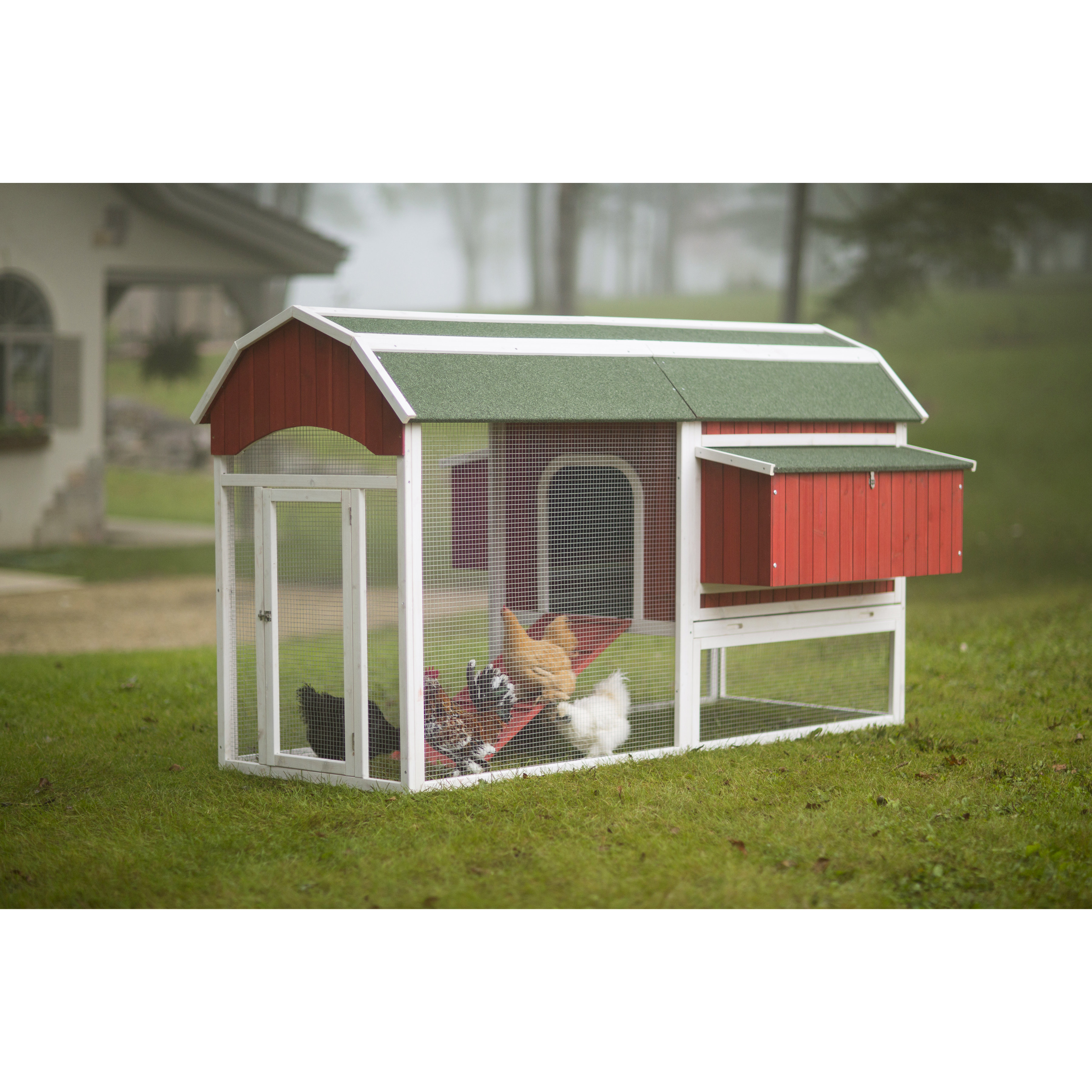 Prevue Hendryx Red Barn Large Chicken Coop & Reviews Wayfair