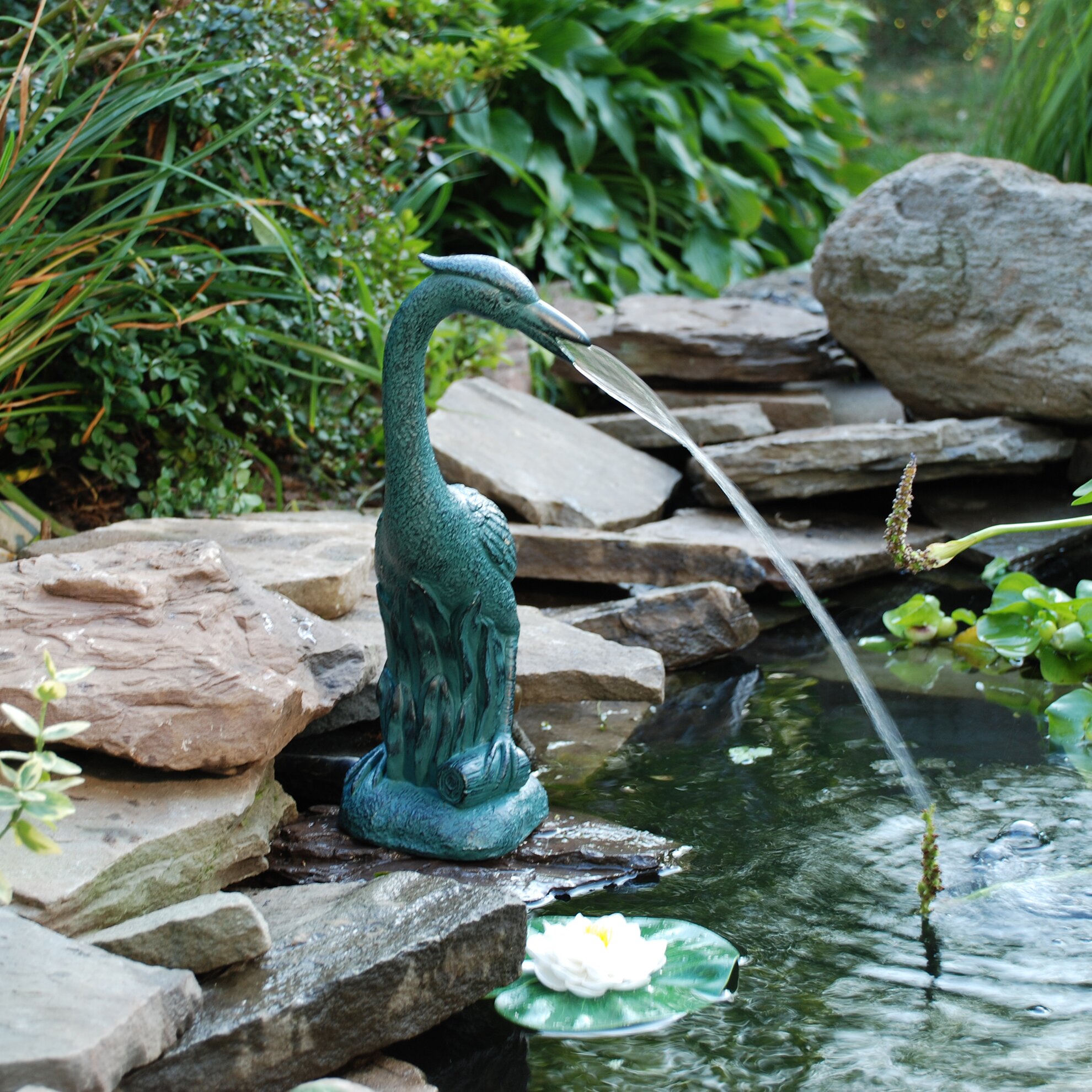 Pond Boss Heron Spitter & Reviews | Wayfair