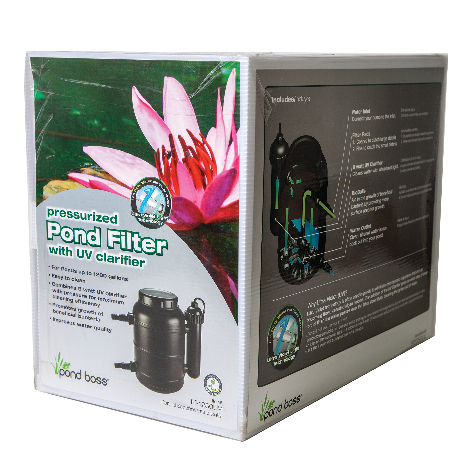 Pond Boss Pressurized Pond Filter Wayfair
