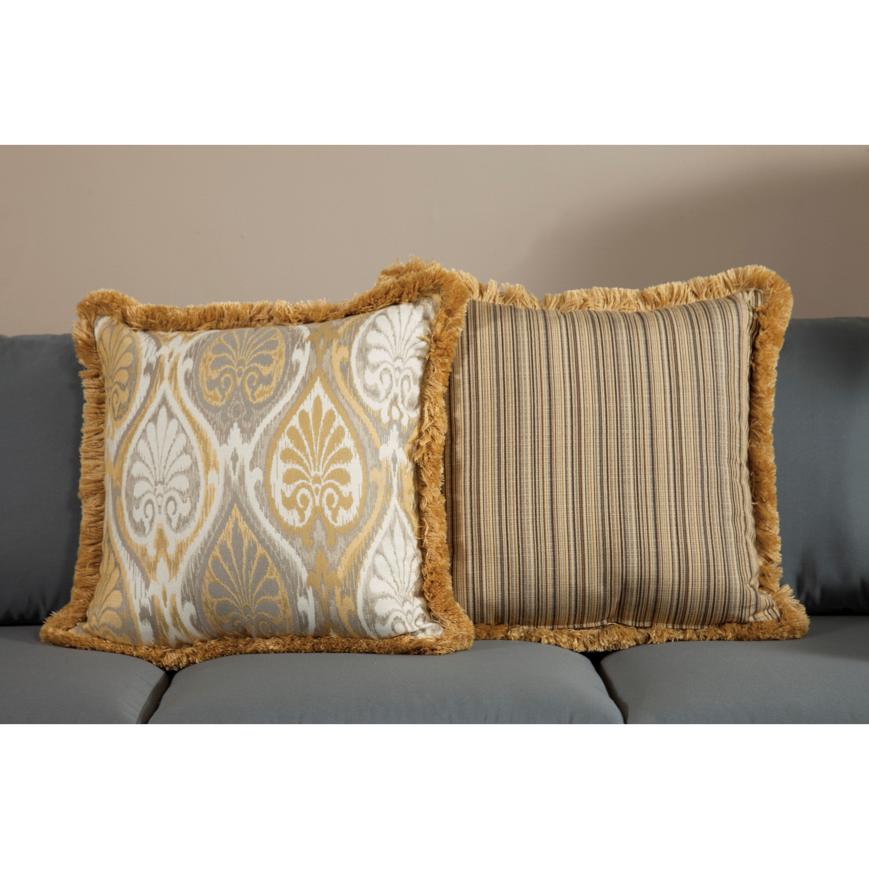 South Sea Rattan Aura Large Indoor/Outdoor Sunbrella Throw Pillow Wayfair