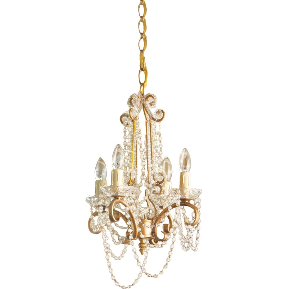 4 Light Mini Chandelier 90596