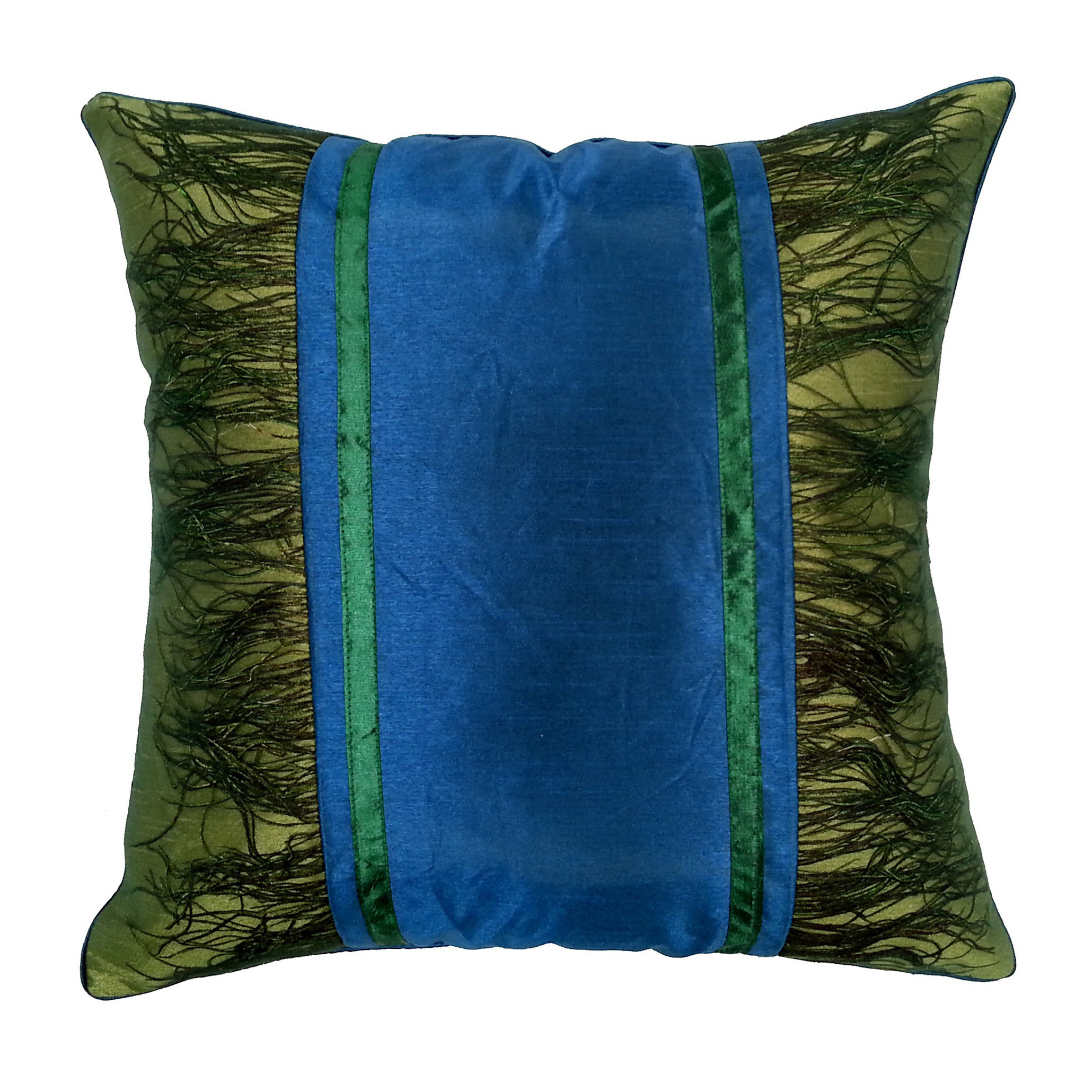Edie Inc. Peacock Plume Throw Pillow Wayfair