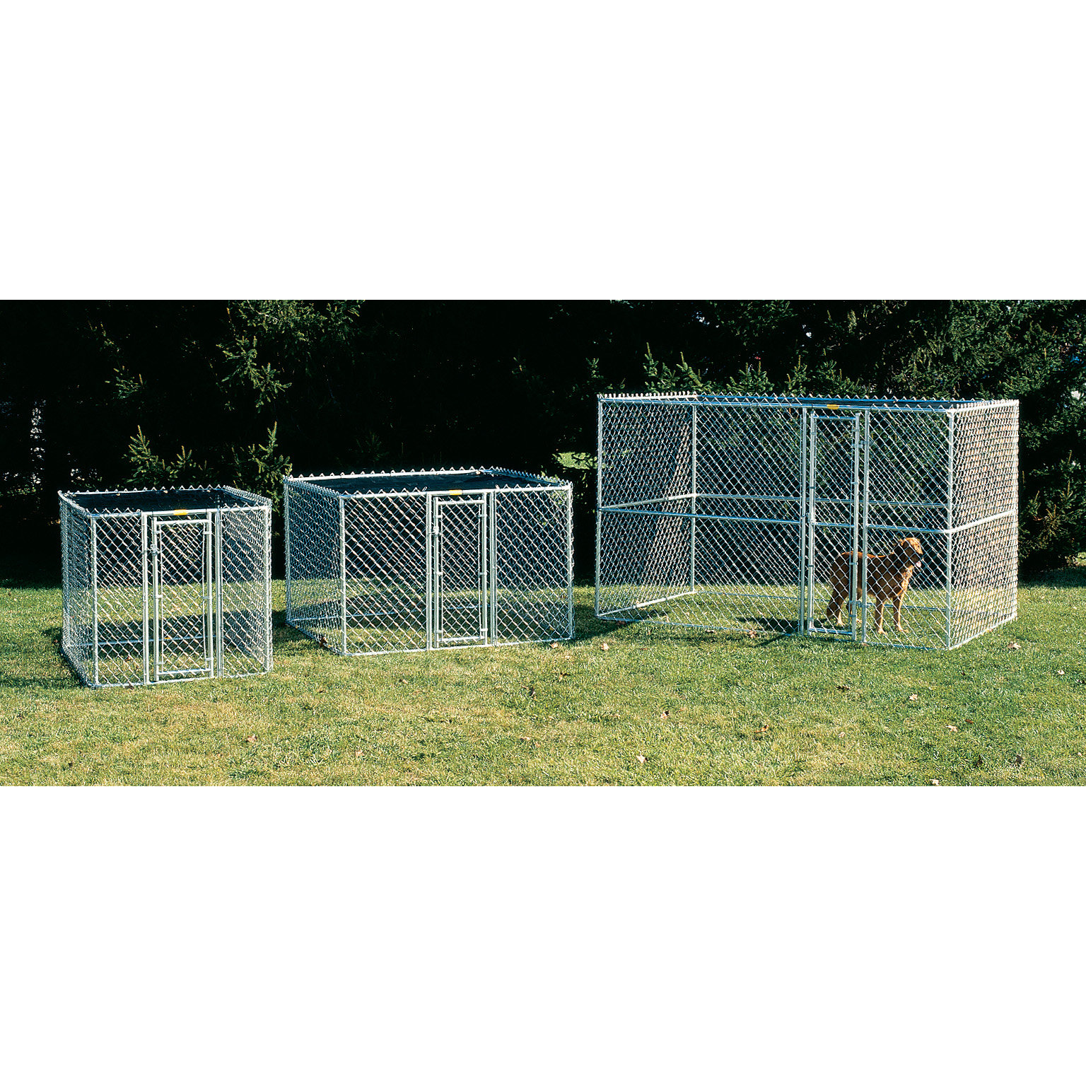 Midwest Homes For Pets Steel Chain Link Portable Yard Kennel & Reviews