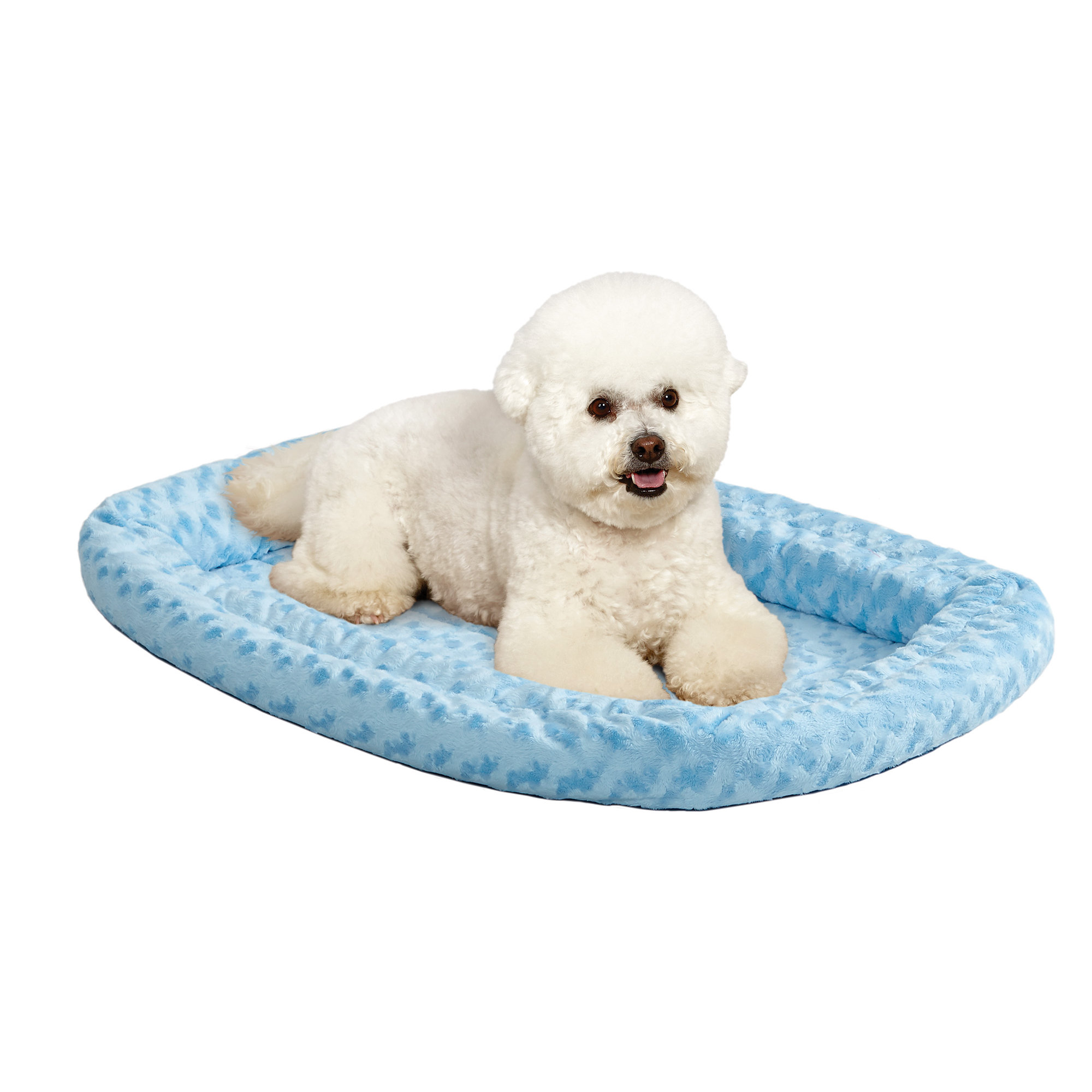 Midwest Homes For Pets Quiet Time Deluxe Fleece Double Bolster Bed