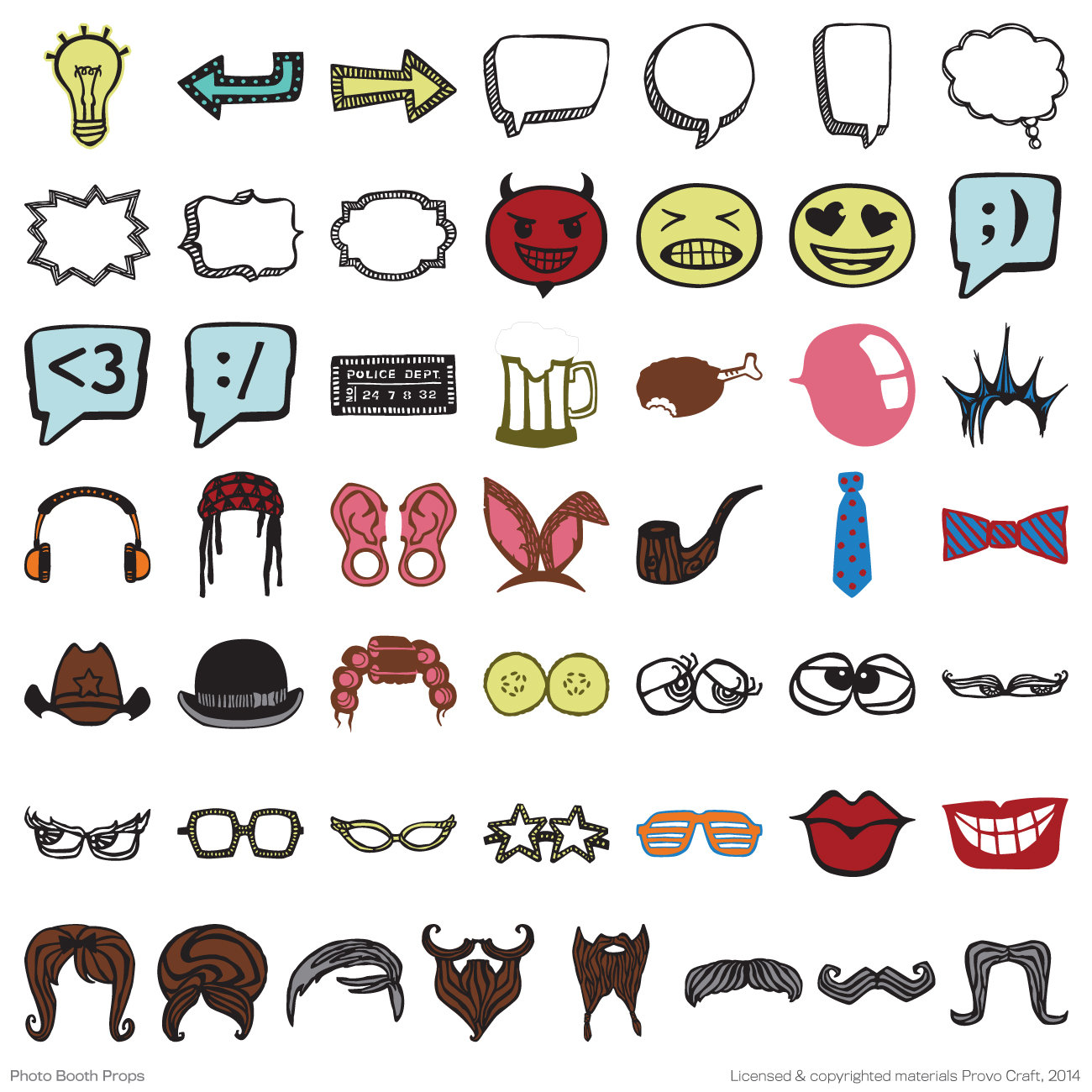 Cricut Photo Booth Props Cartridge & Reviews Wayfair