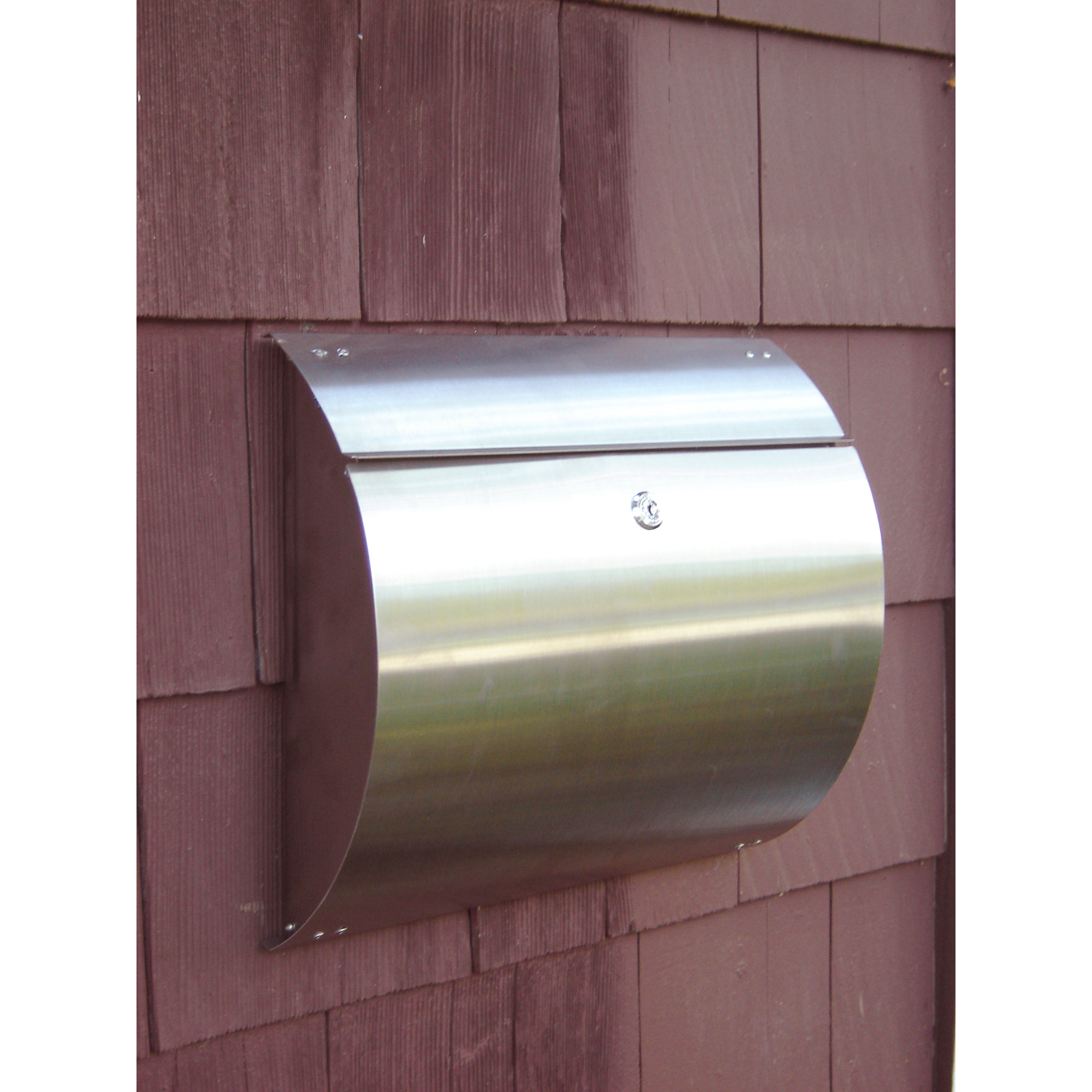 Spira Mailbox Wall Mounted Mailbox with Rain Overhang & Reviews Wayfair
